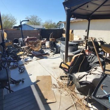 backyard junk removal