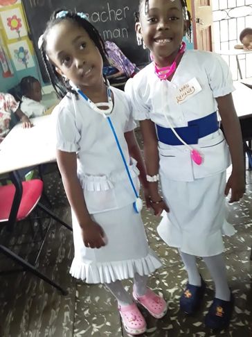 Future health care specialists.