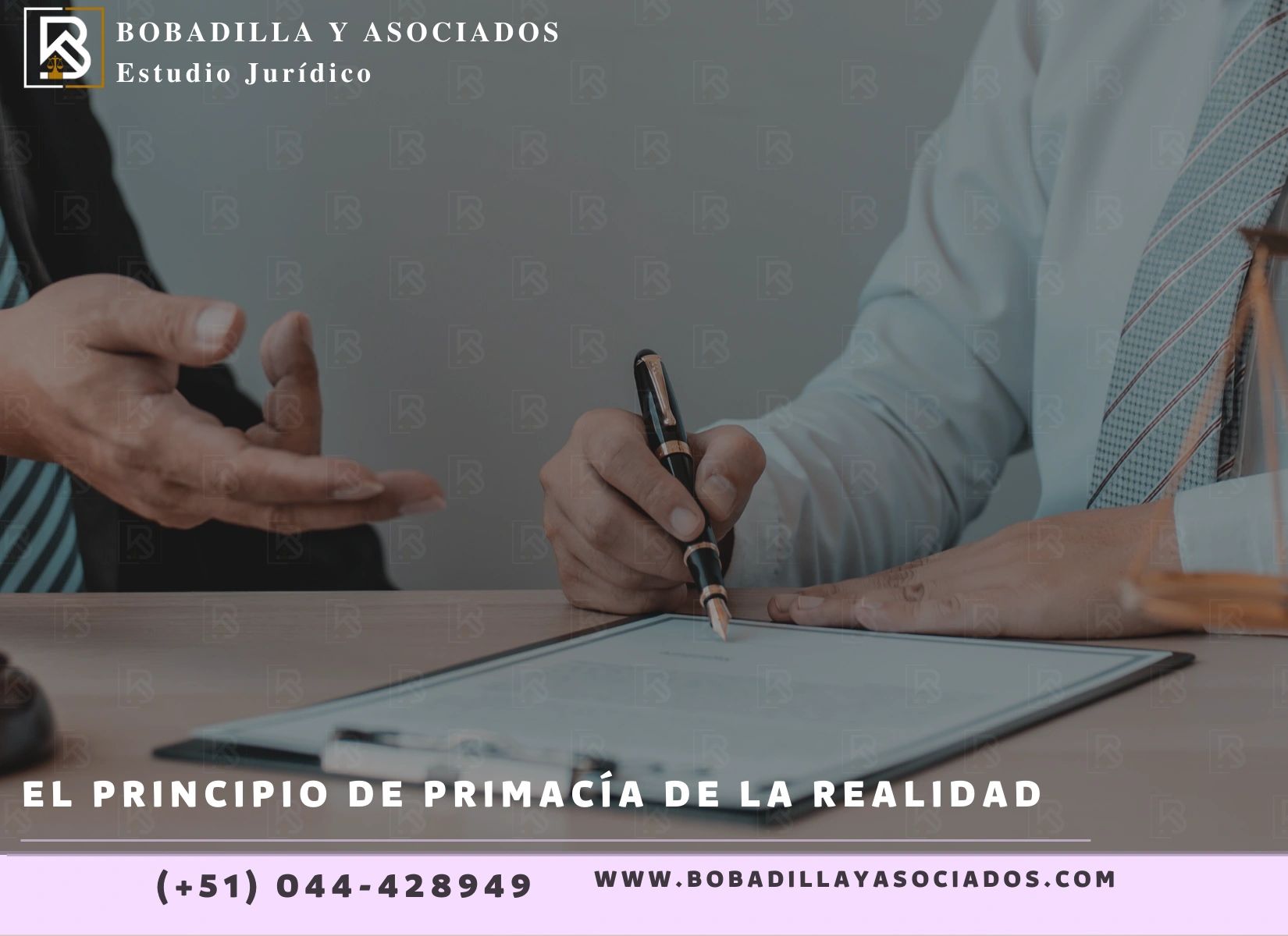 EL PRINCIPIO DE PRIMACÍA DE LA REALIDAD