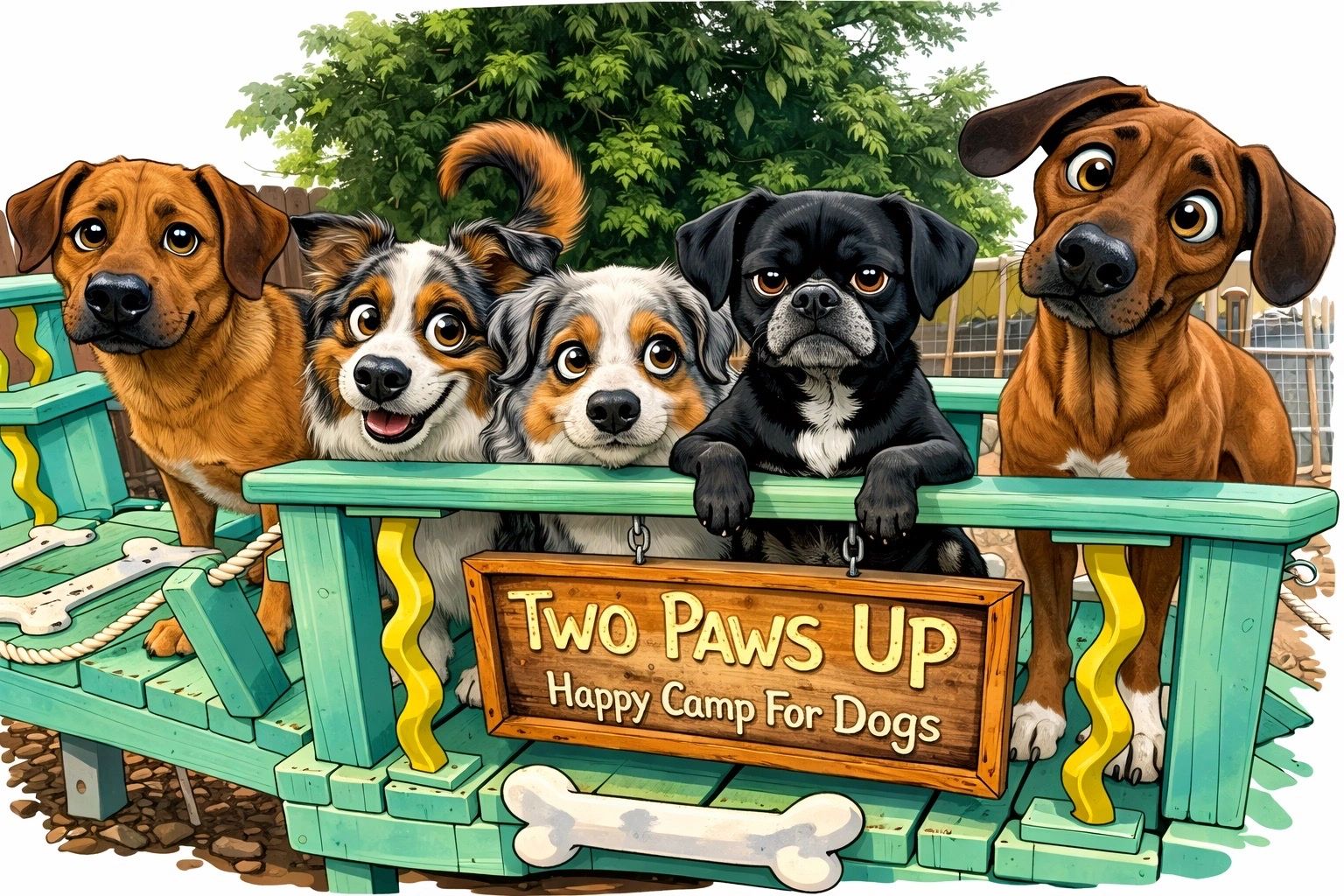 Two Paws Up: Happy Camp for Dogs in Valley Center