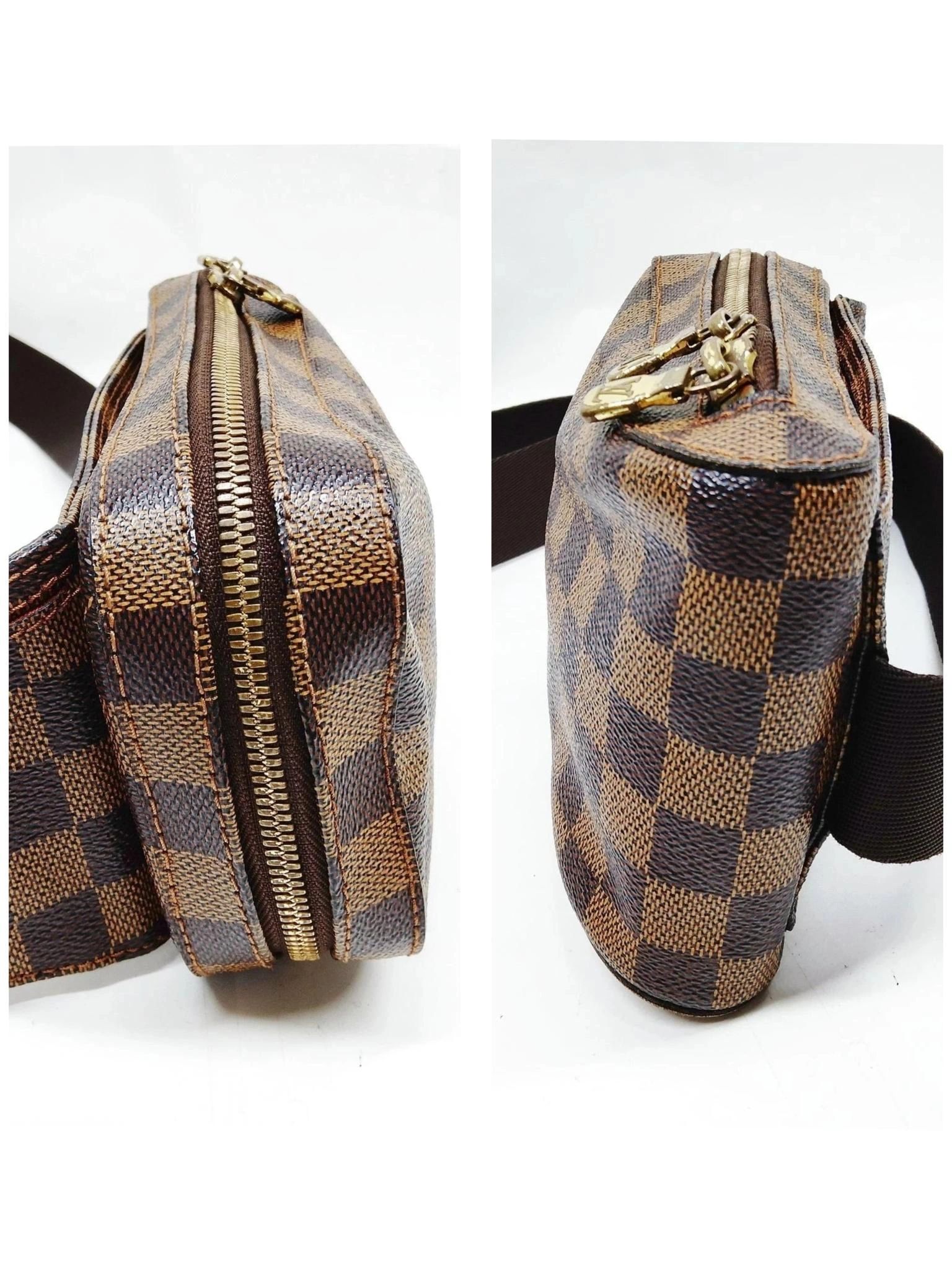Louis Vuitton Geronimos Damier Ebene Bum Bag Sling Crossbody Waist Bag — photo 6