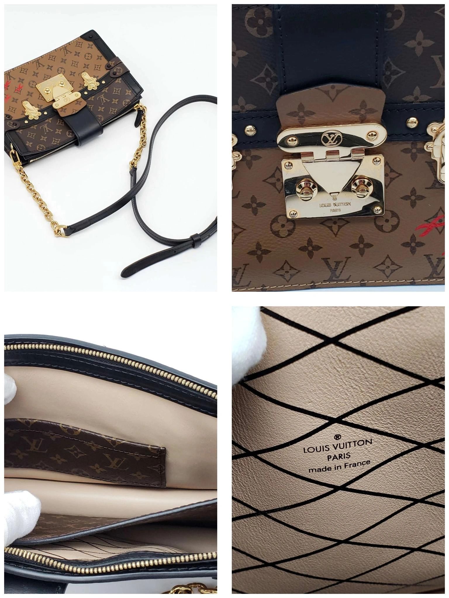 Louis Vuitton Petite Malle Trunk Monogram Crossbody Bag — photo 10