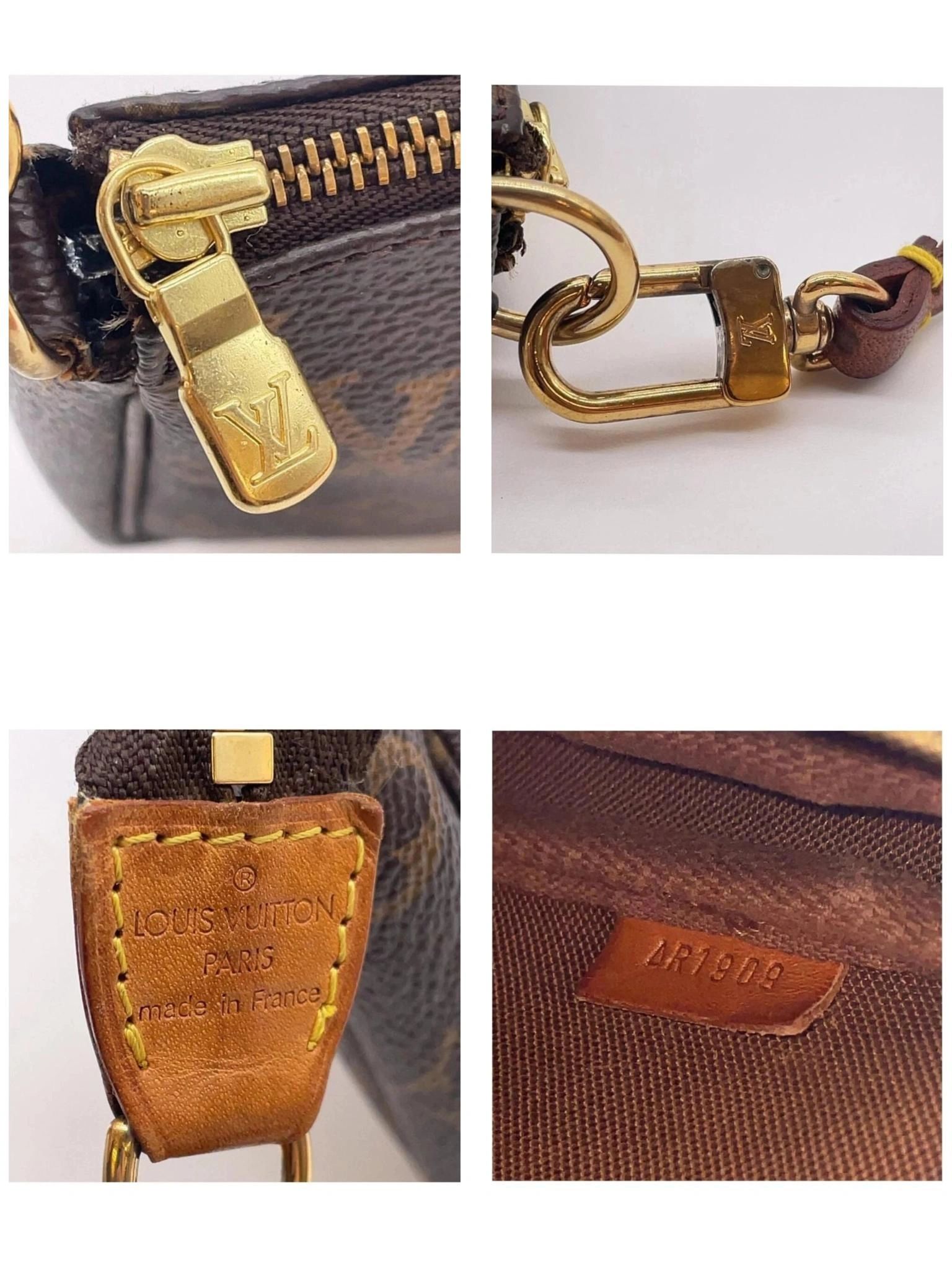 Louis Vuitton Pochette Accessoires Monogram Canvas Shoulder Bag — photo 8