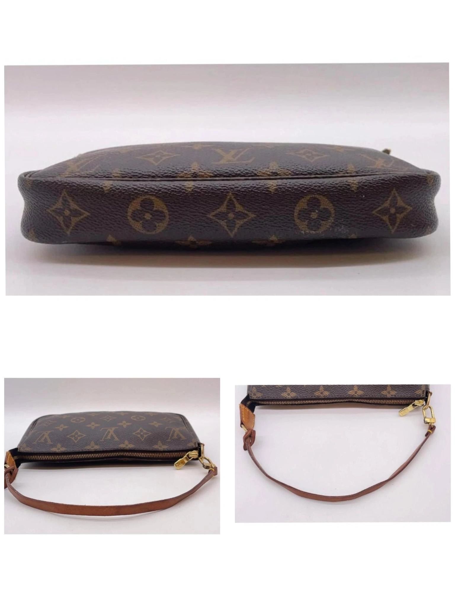 Louis Vuitton Pochette Accessoires Monogram Canvas Shoulder Bag — photo 6