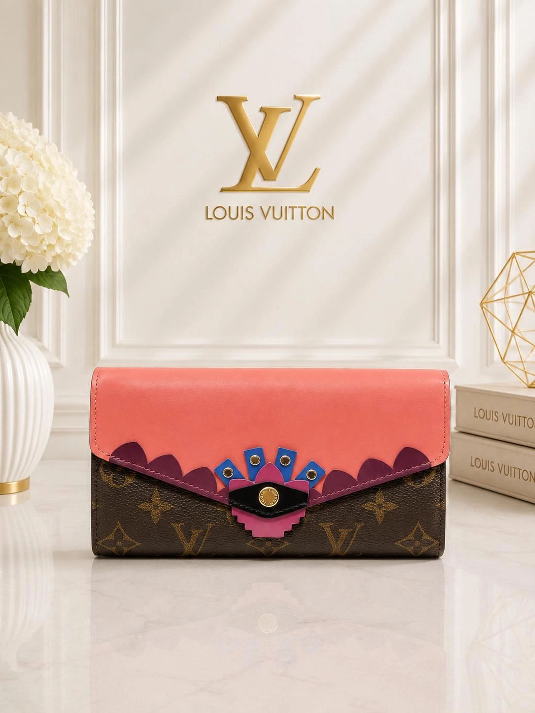 Louis Vuitton Sarah Wallet Limited Edition Monogram