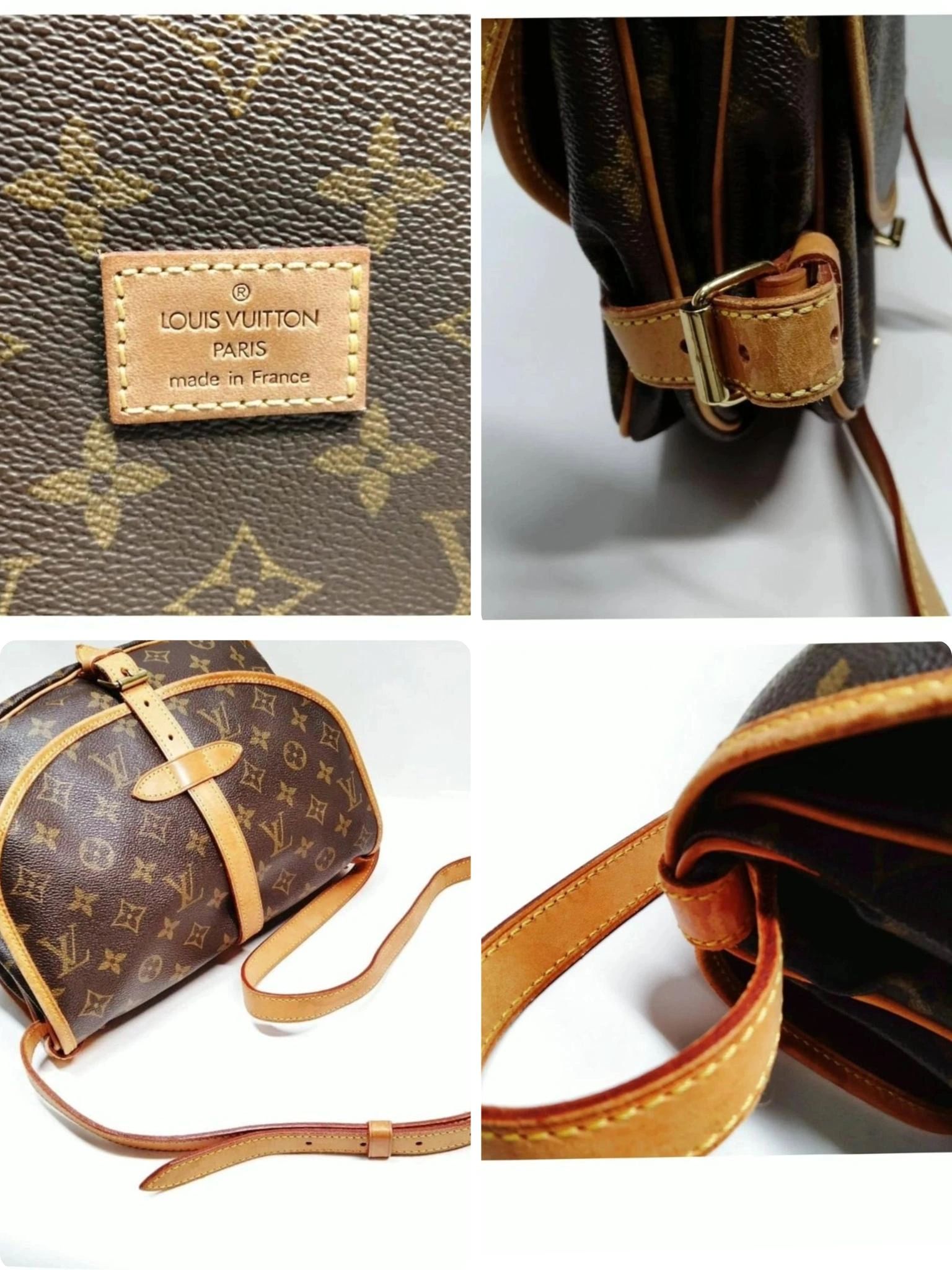 Louis Vuitton Saumur 30 Monogram Crossbody Saddle Bag LV Messenger — photo 8