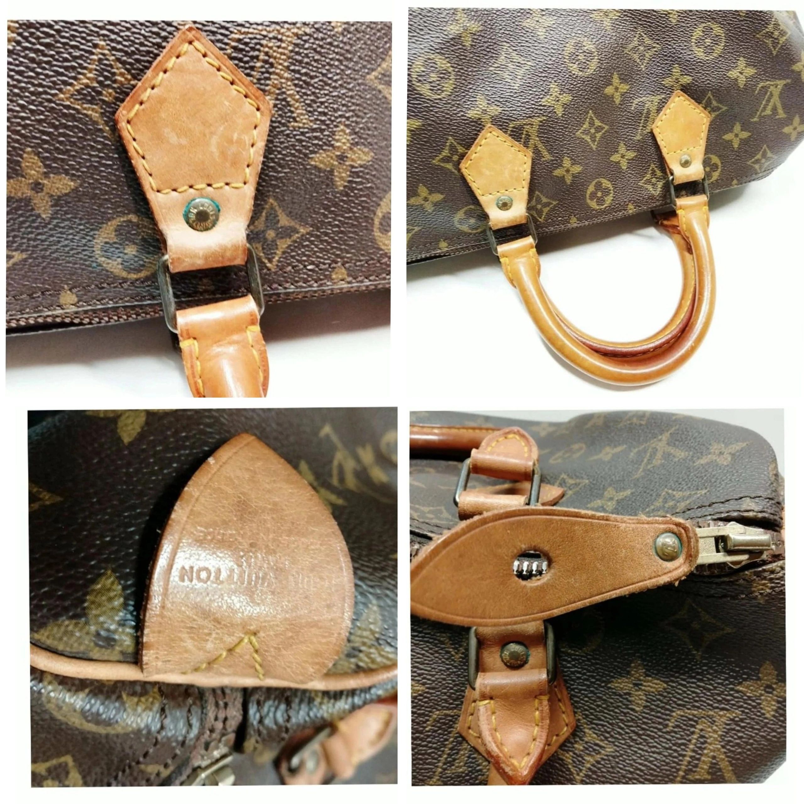 Louis Vuitton Speedy 30 Monogram Canvas Brown LV Handbag — photo 7