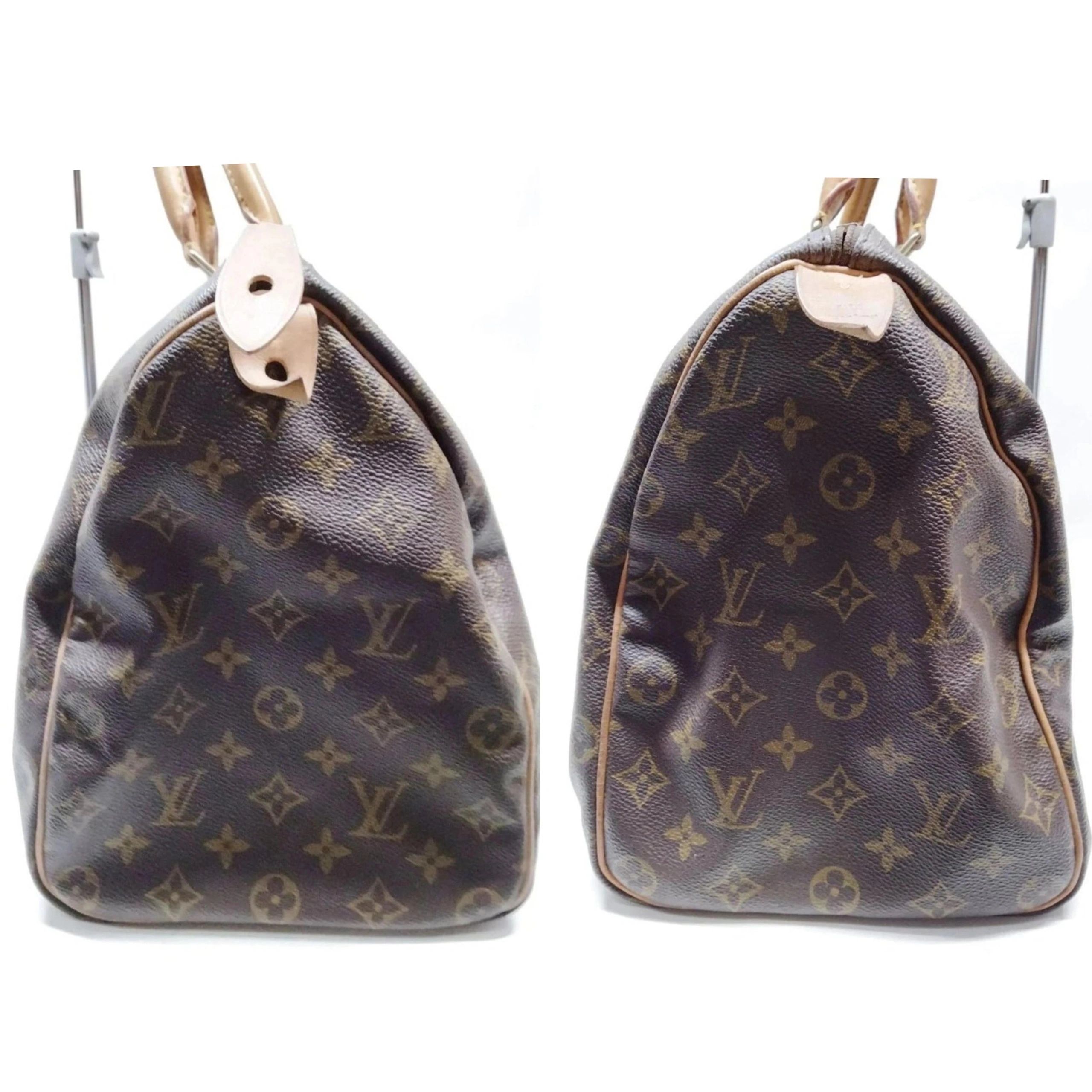 Louis Vuitton Louis Vuitton Speedy 40 Monogram Brown Canvas LV Large Travel Handbag — photo 2