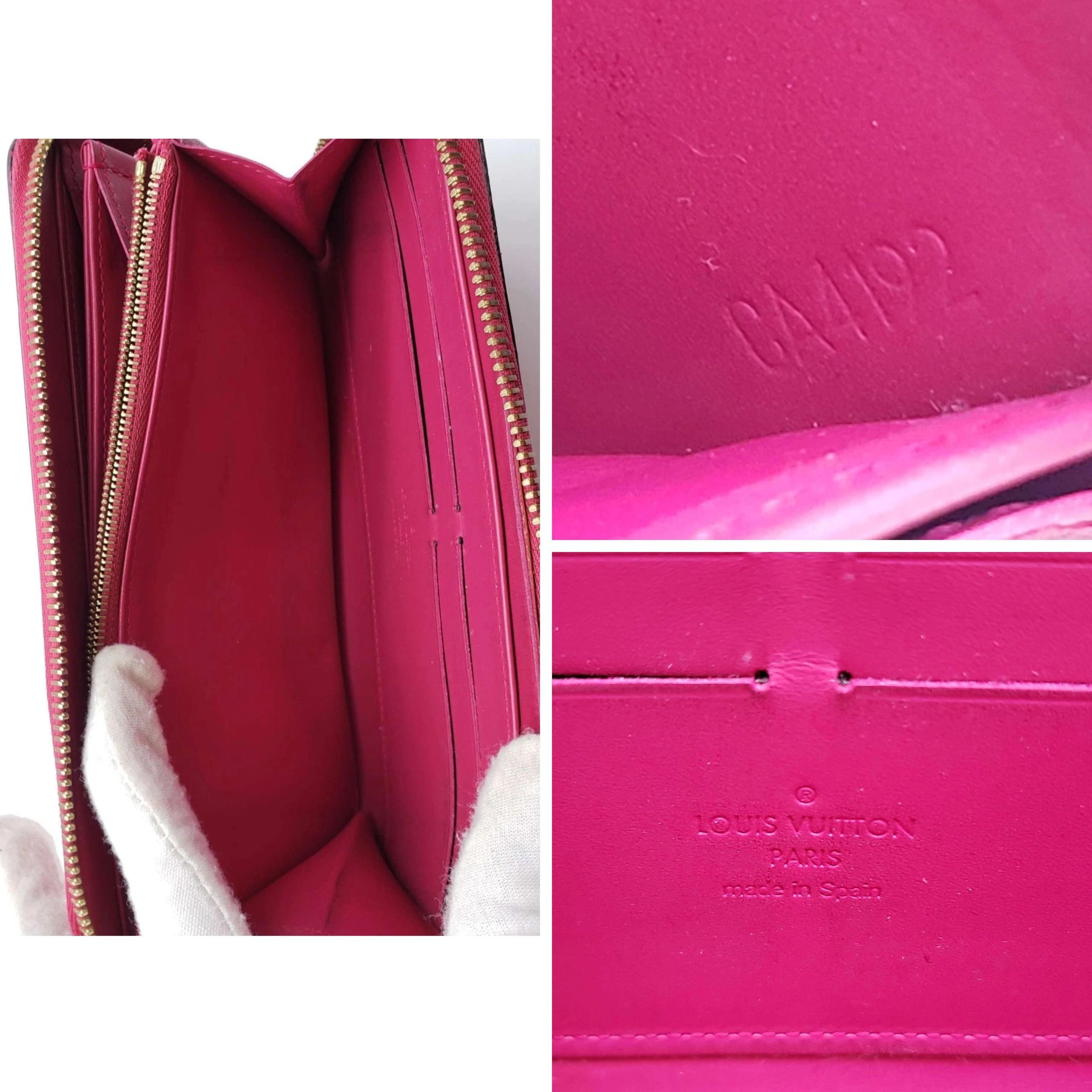 Louis Vuitton Zippy Wallet Vernis Red Patent Leather — photo 10
