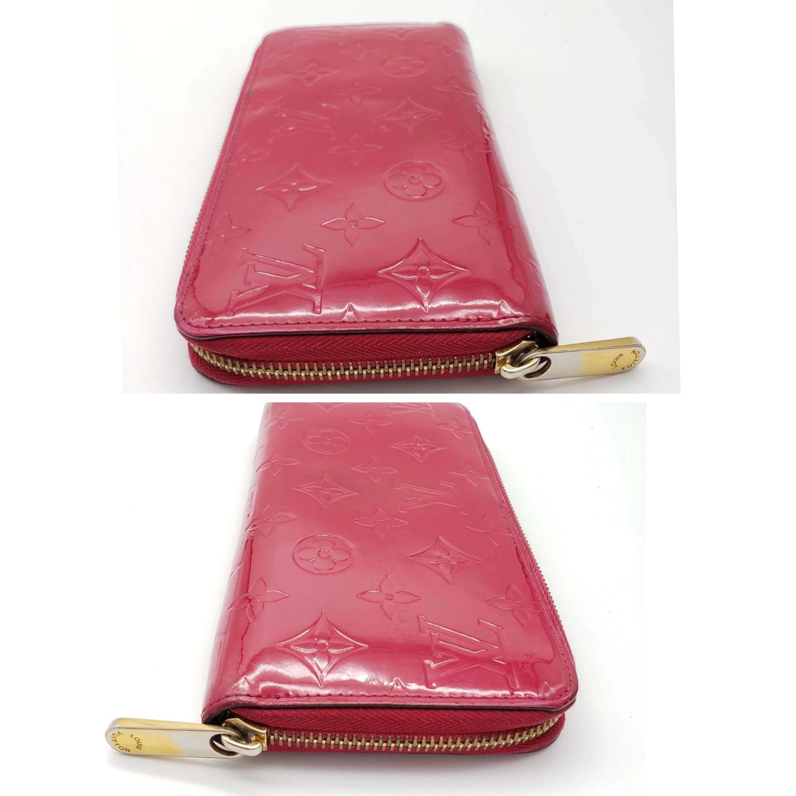 Louis Vuitton Zippy Wallet Vernis Red Patent Leather — photo 5