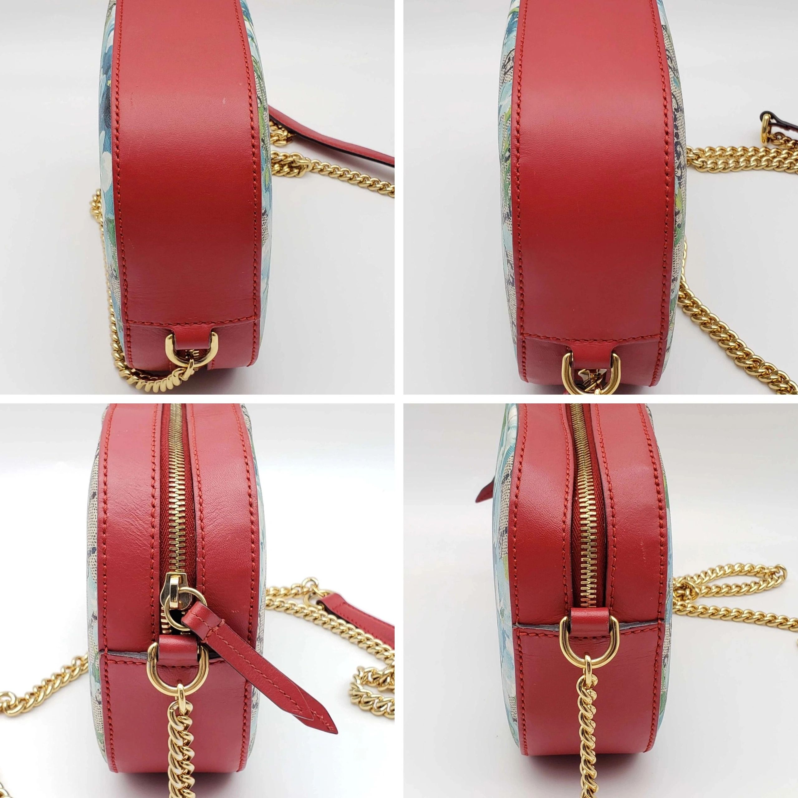 Gucci GG Supreme Blooms Small Crossbody Bag Floral Canvas — photo 5