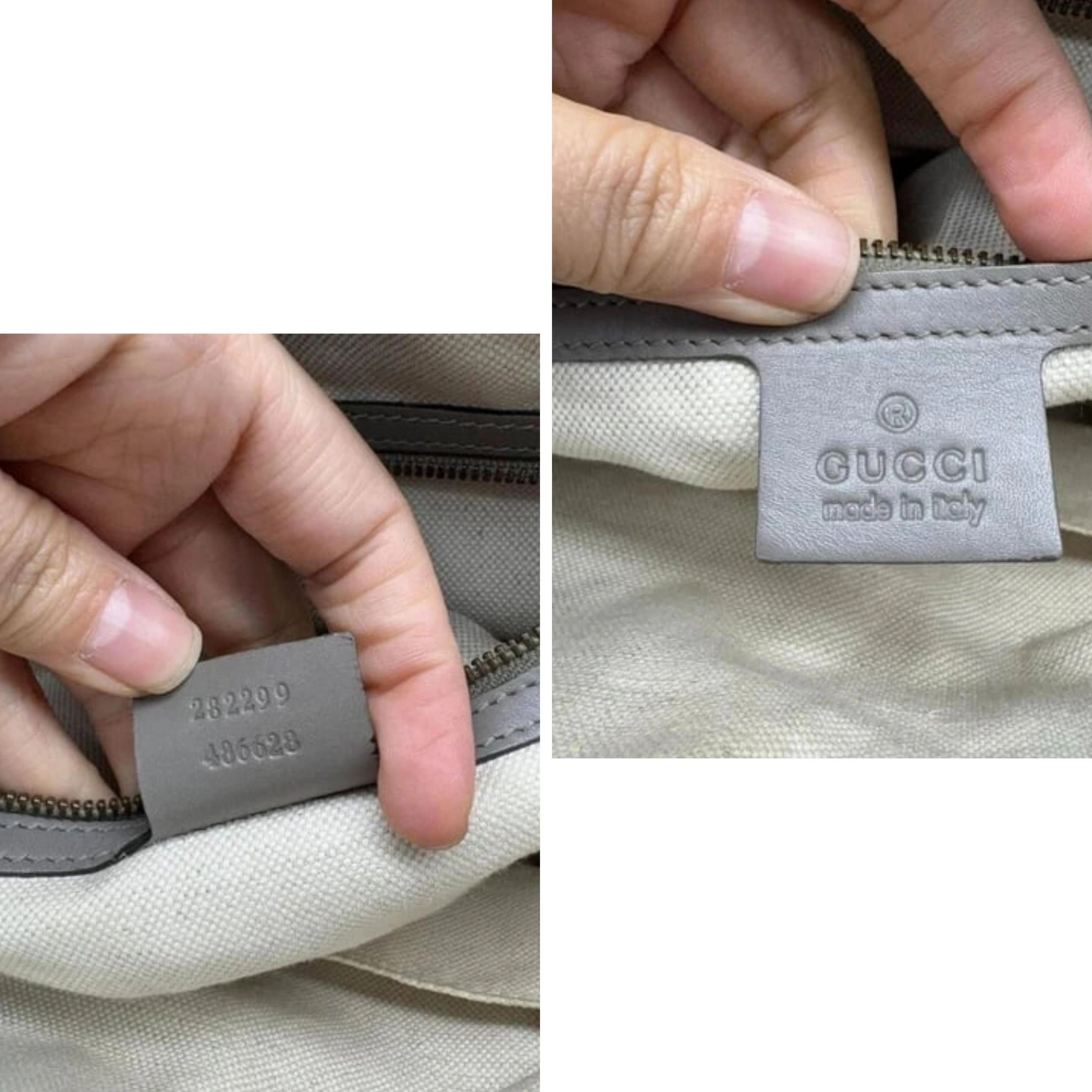 Gucci Guccissima Leather Bag Satchel Crossbody Luxury Handbag — photo 10
