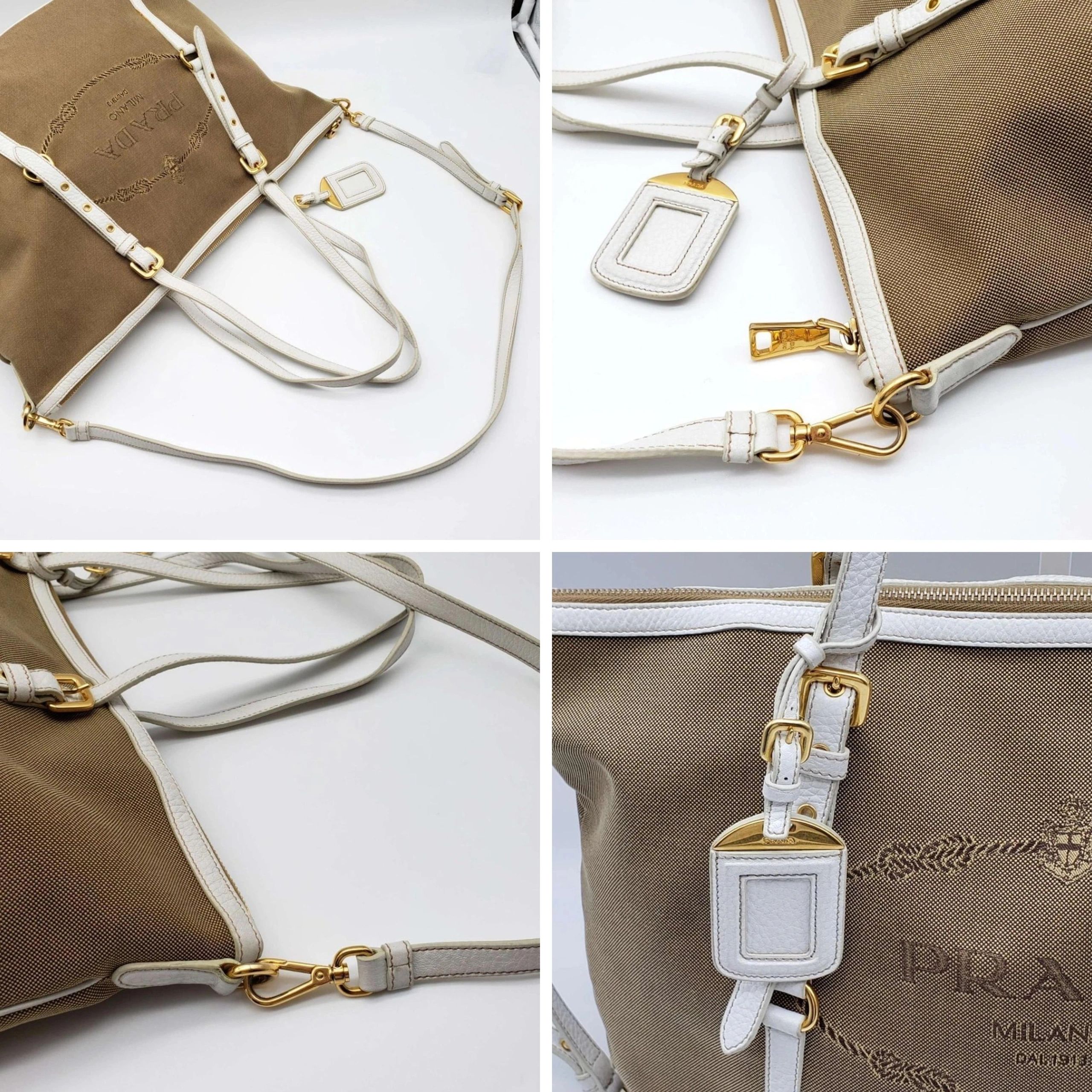 Prada Jacquard Logo Shoulder Bag — photo 5