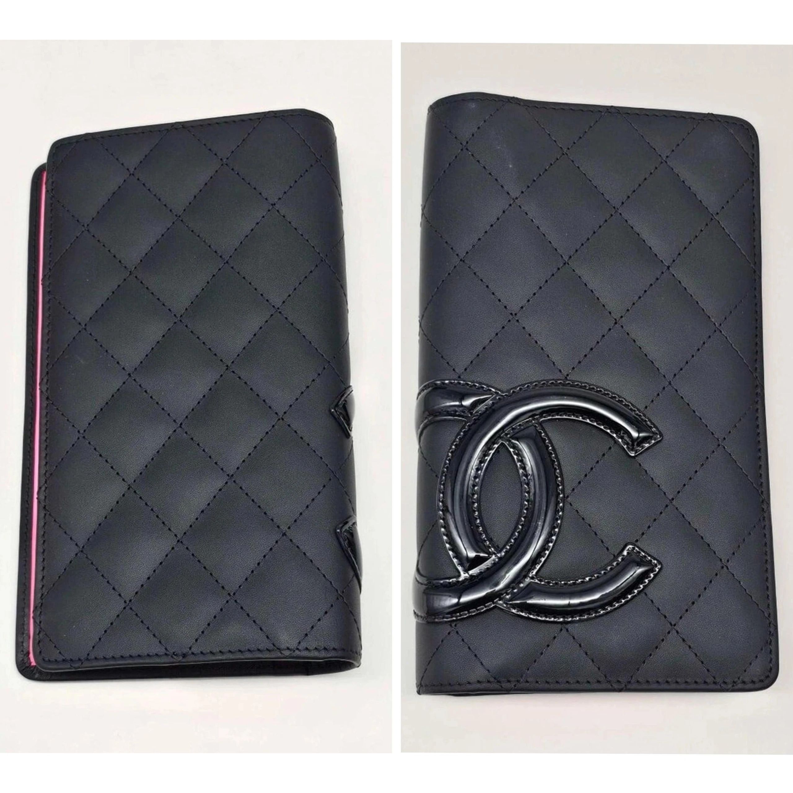 Chanel Cambon Ligne Black Quilted Leather Long Wallet — photo 4