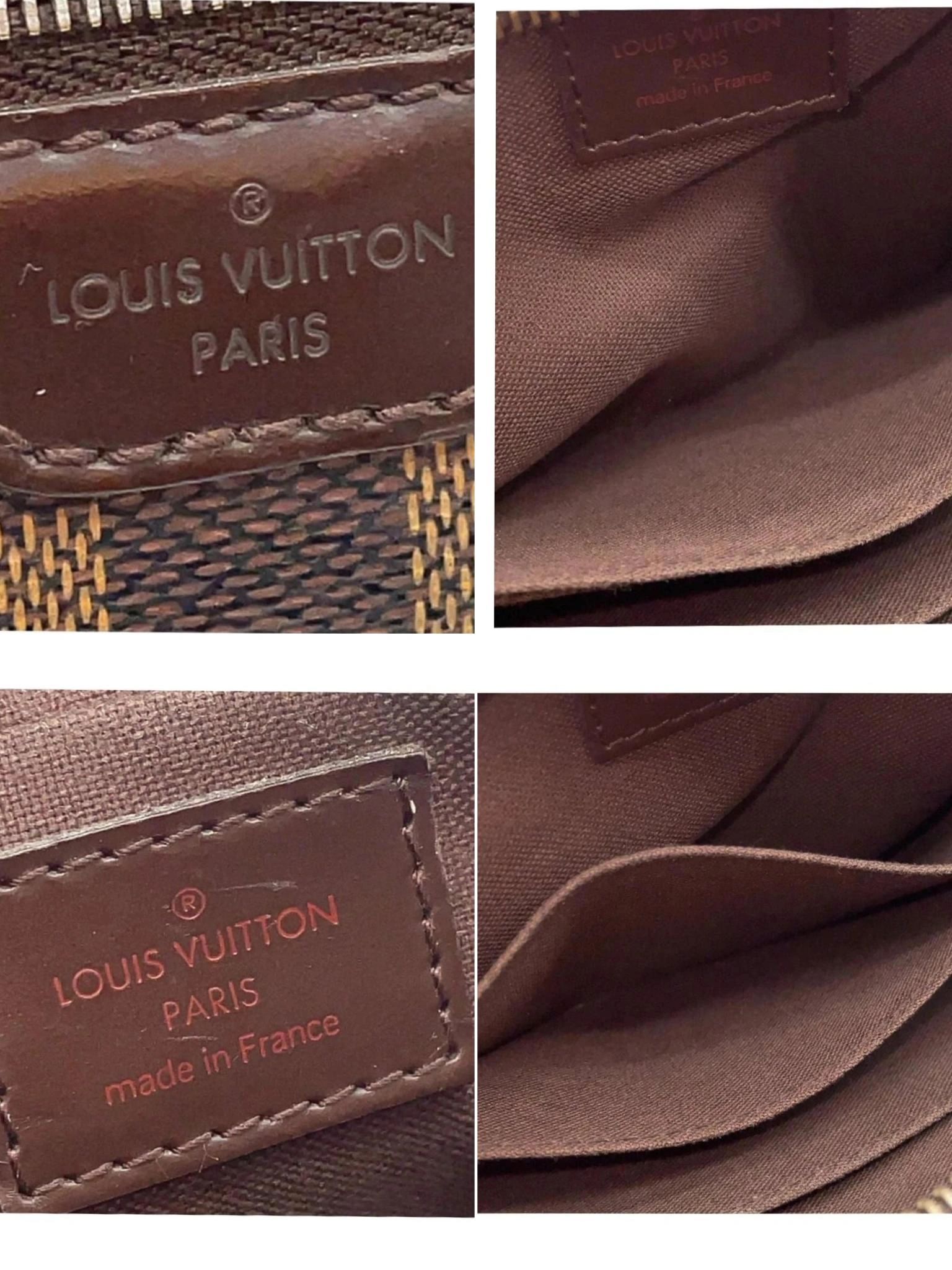 Louis Vuitton Pochette Billet Macao Damier Ebene Clutch Wristlet — photo 10