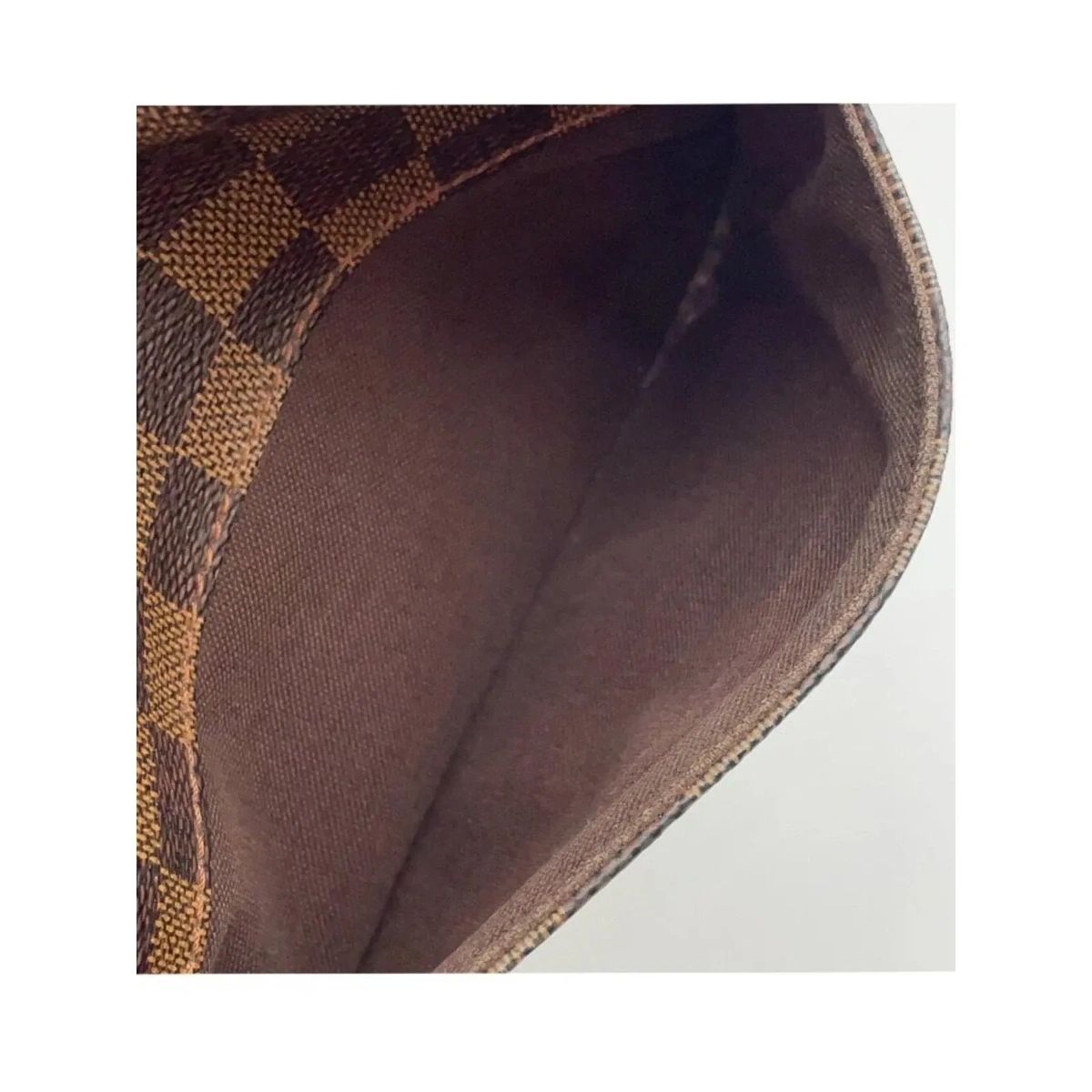 Louis Vuitton Pochette Billet Macao Damier Ebene Clutch Wristlet — photo 8