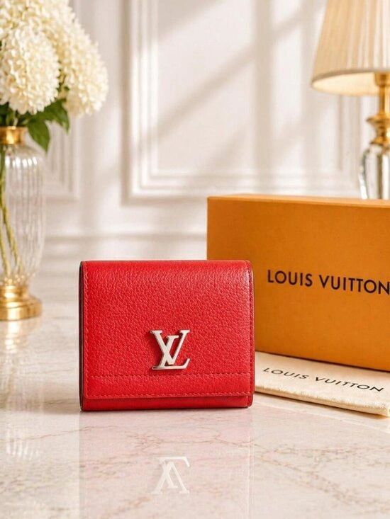 Louis Vuitton Lockme Leather Wallet