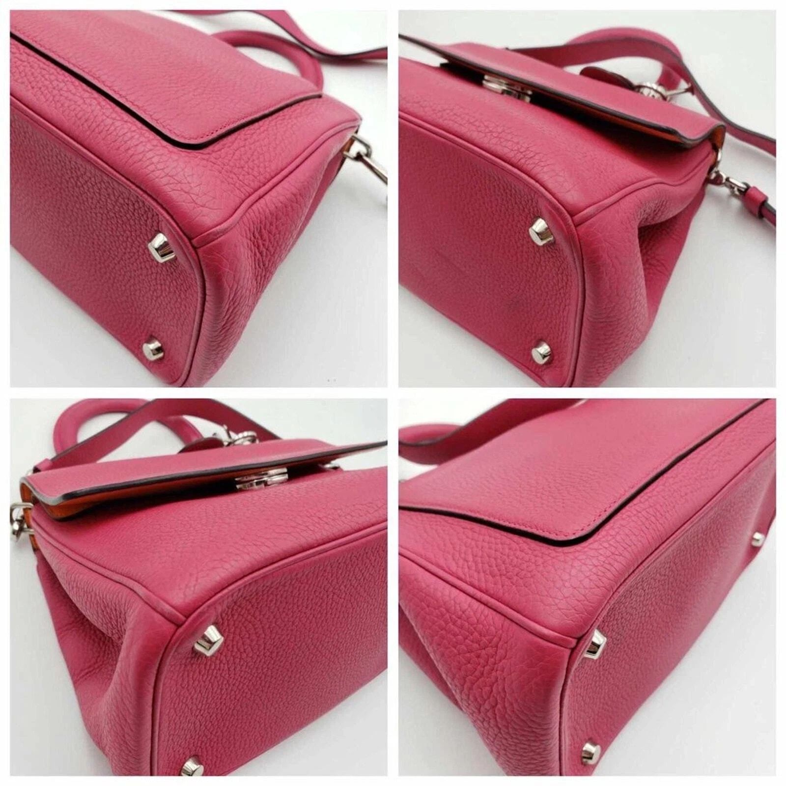 Christian Dior Be Dior Medium Pink Leather Shoulder Bag — photo 5