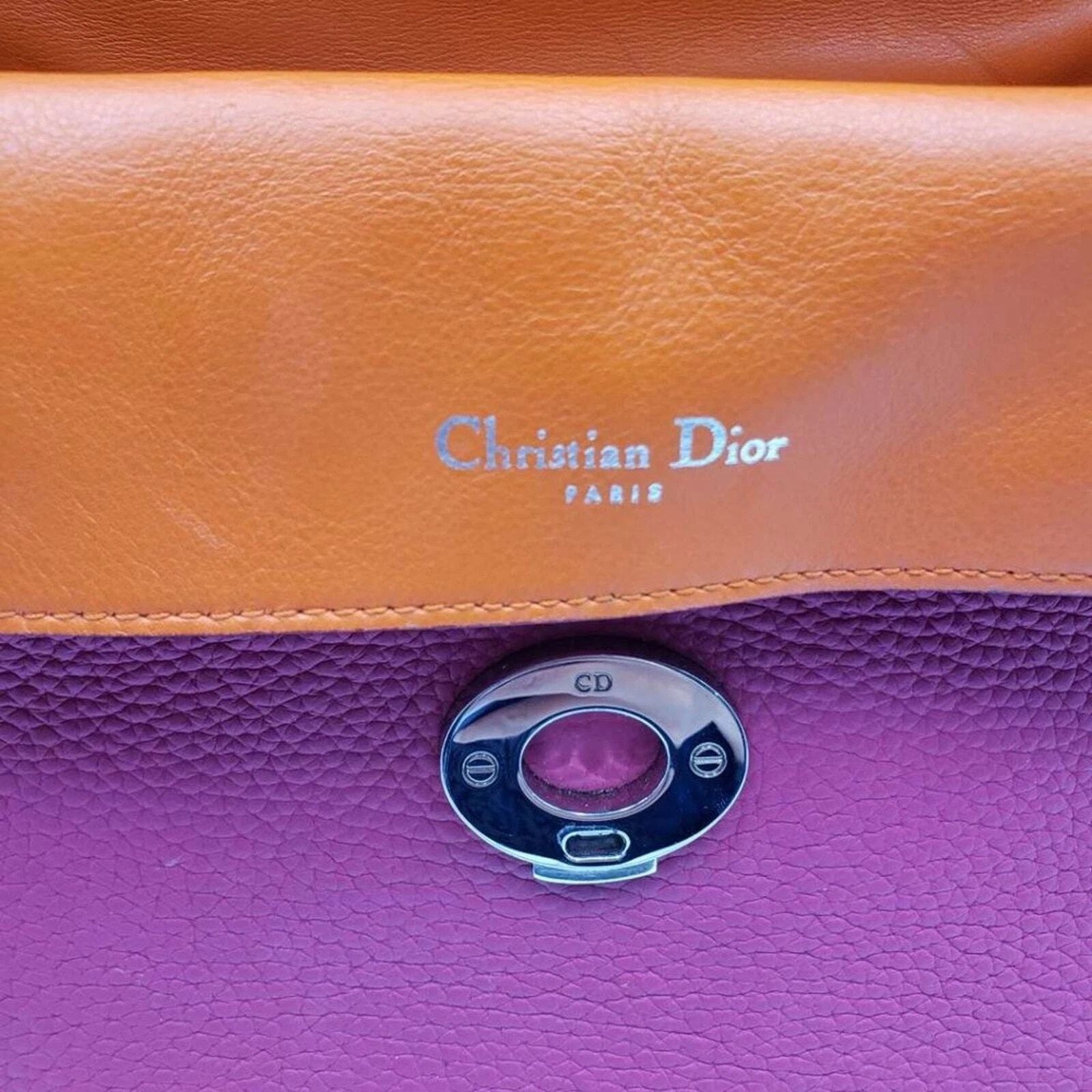 Christian Dior Be Dior Medium Pink Leather Shoulder Bag — photo 8