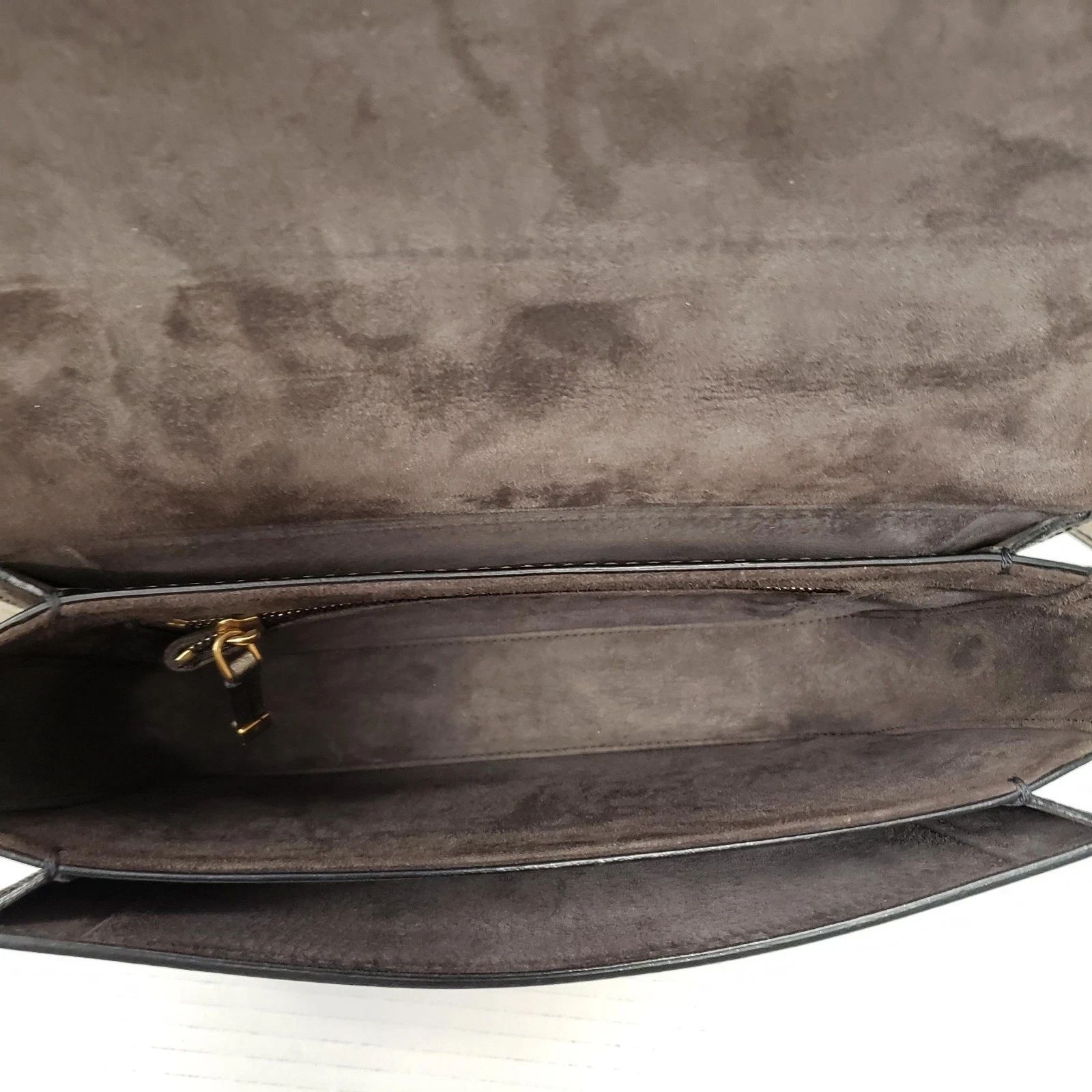 Christian Dior Grained Evolution Metallic Gold Flap Shoulder Crossbody — photo 8