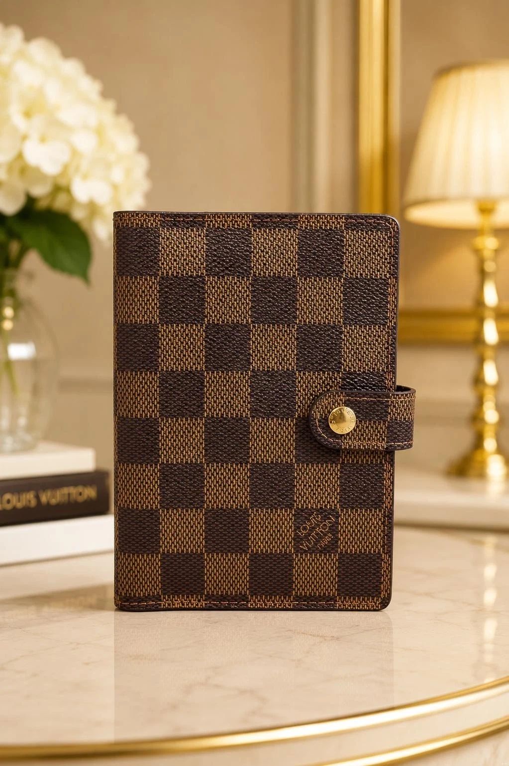 Louis Vuitton Agenda PM Damier Ebene Cover | LV Planner Organizer