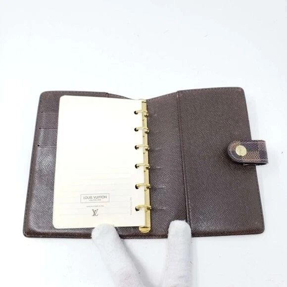 Louis Vuitton Agenda PM Damier Ebene Cover | LV Planner Organizer — photo 8