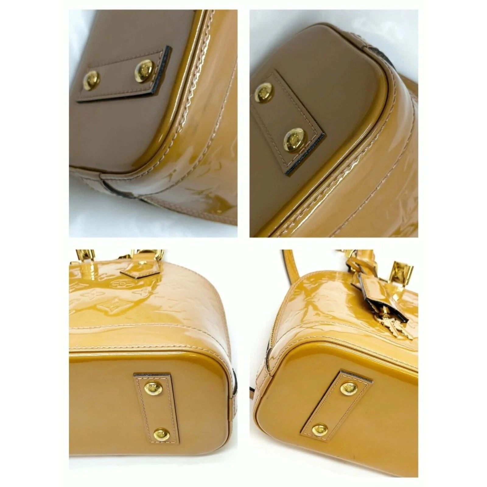 Louis Vuitton Alma BB Vernis Leather LV Crossbody Satchel — photo 6