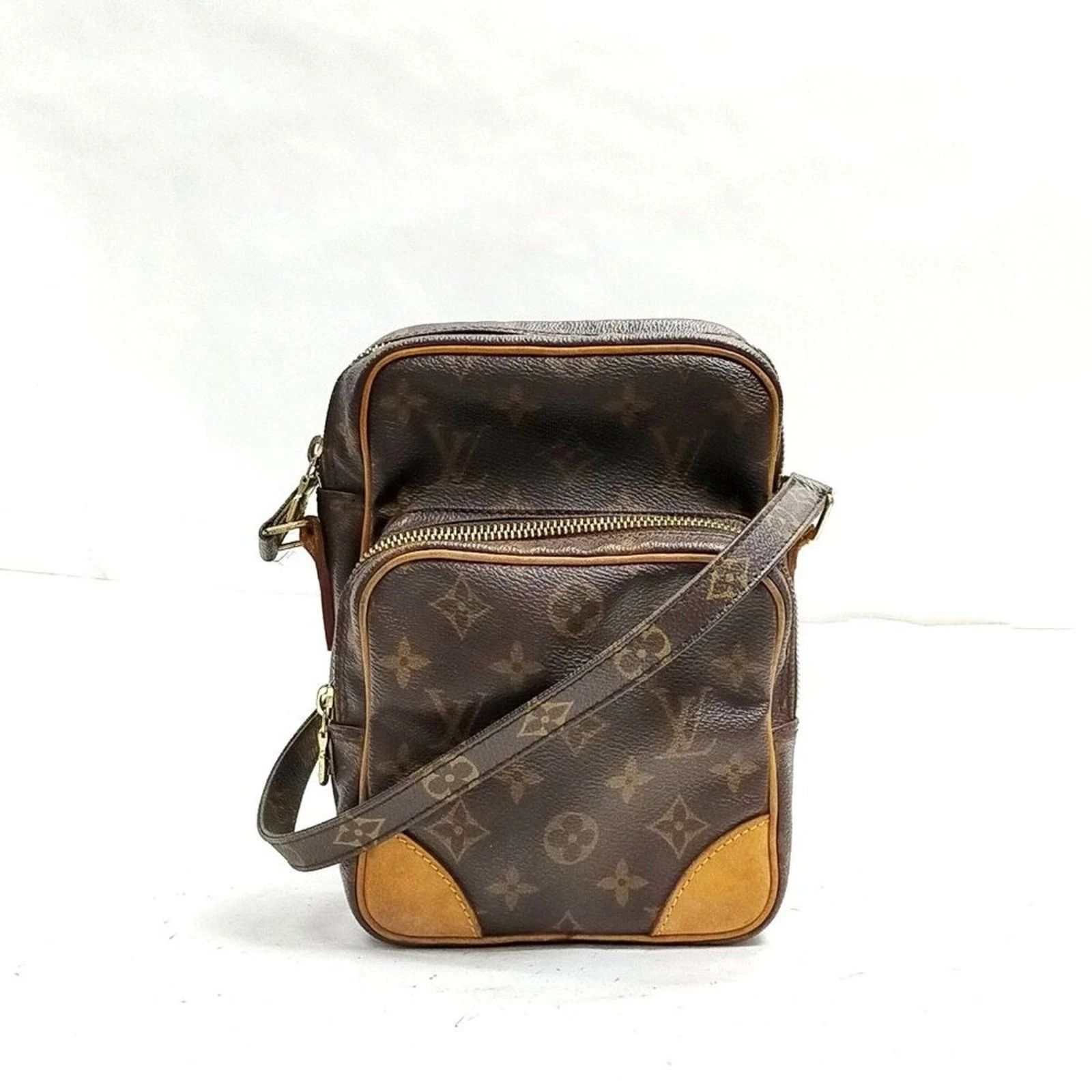 Louis Vuitton Authentic Louis Vuitton Amazon Brown Monogram Crossbody Bag — photo 2