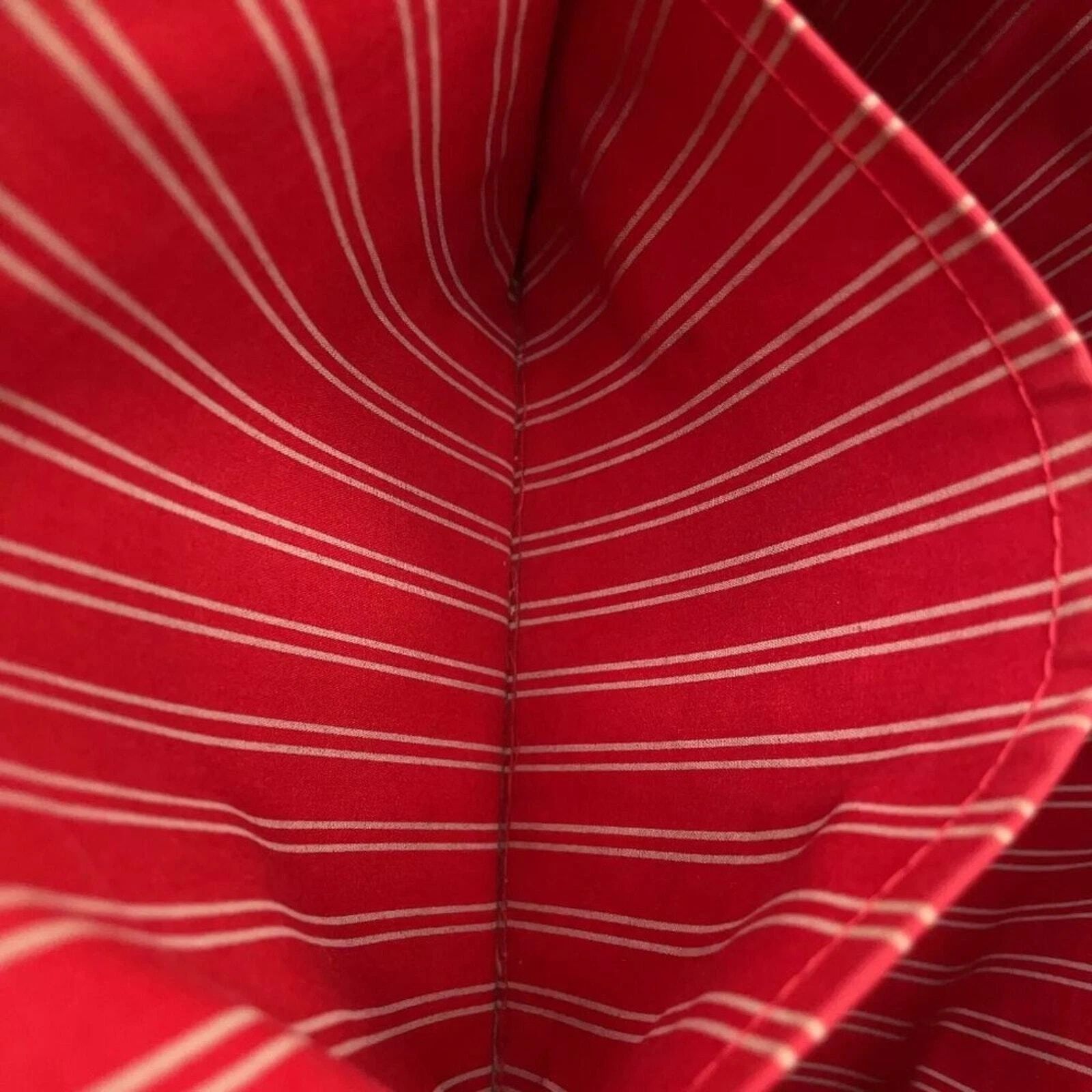 Louis Vuitton Antigua Cabas MM Red Canvas Tote Bag — photo 10