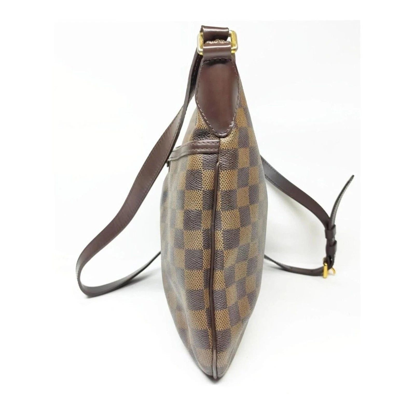 Louis Vuitton Bloomsbury PM Damier Ebene Crossbody Bag Brown — photo 4