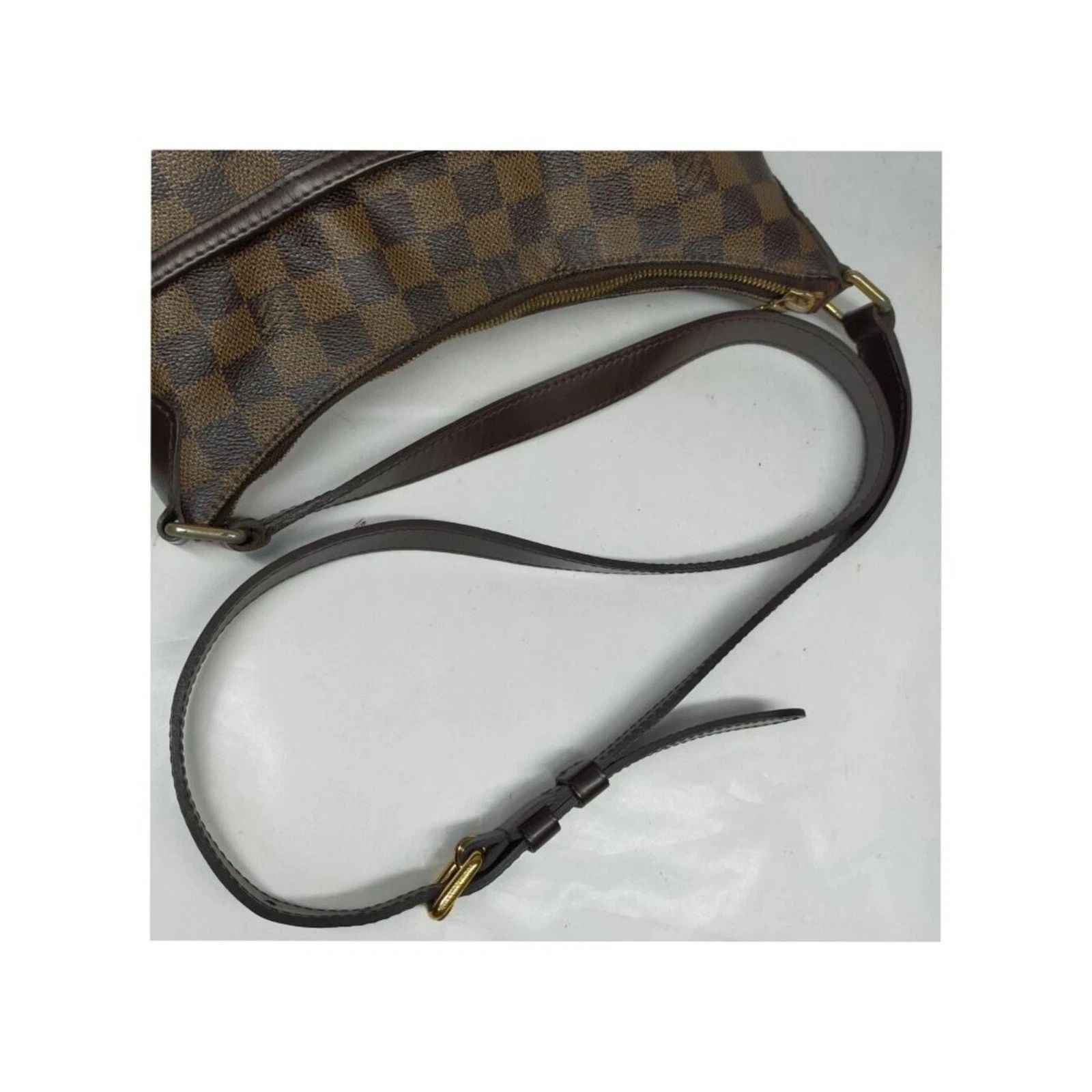 Louis Vuitton Bloomsbury PM Damier Ebene Crossbody Bag Brown — photo 6
