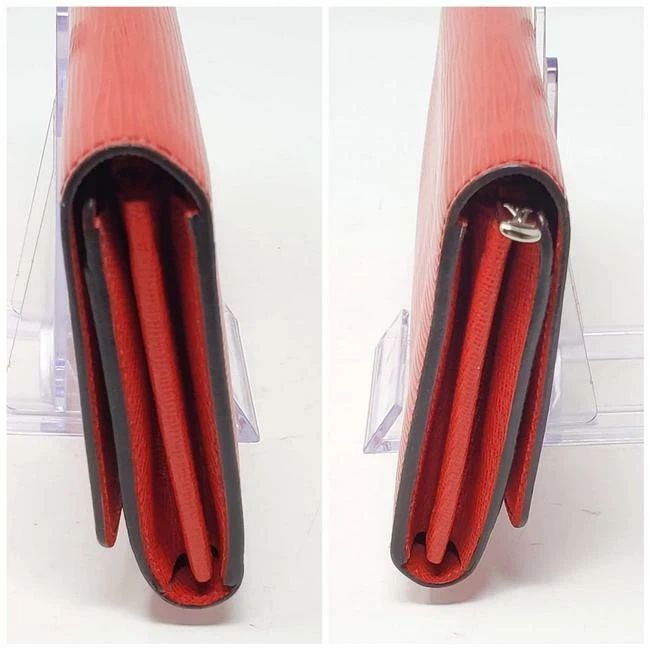 Louis Vuitton Epi Leather Sarah Wallet Red LV Long Wallet — photo 4