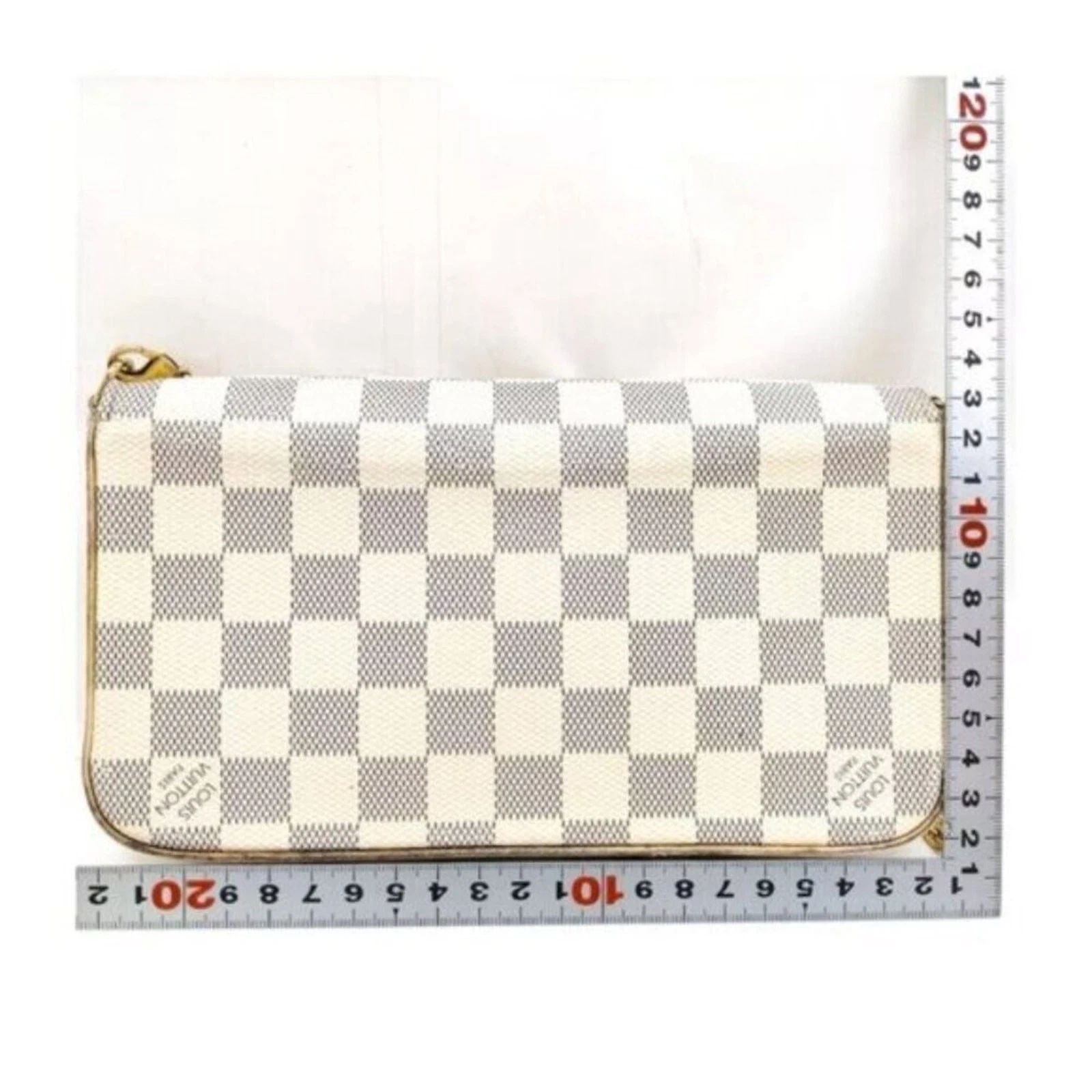 Louis Vuitton Favorite Damier Azur Crossbody Bag/LV Chain Shoulder Bag — photo 3