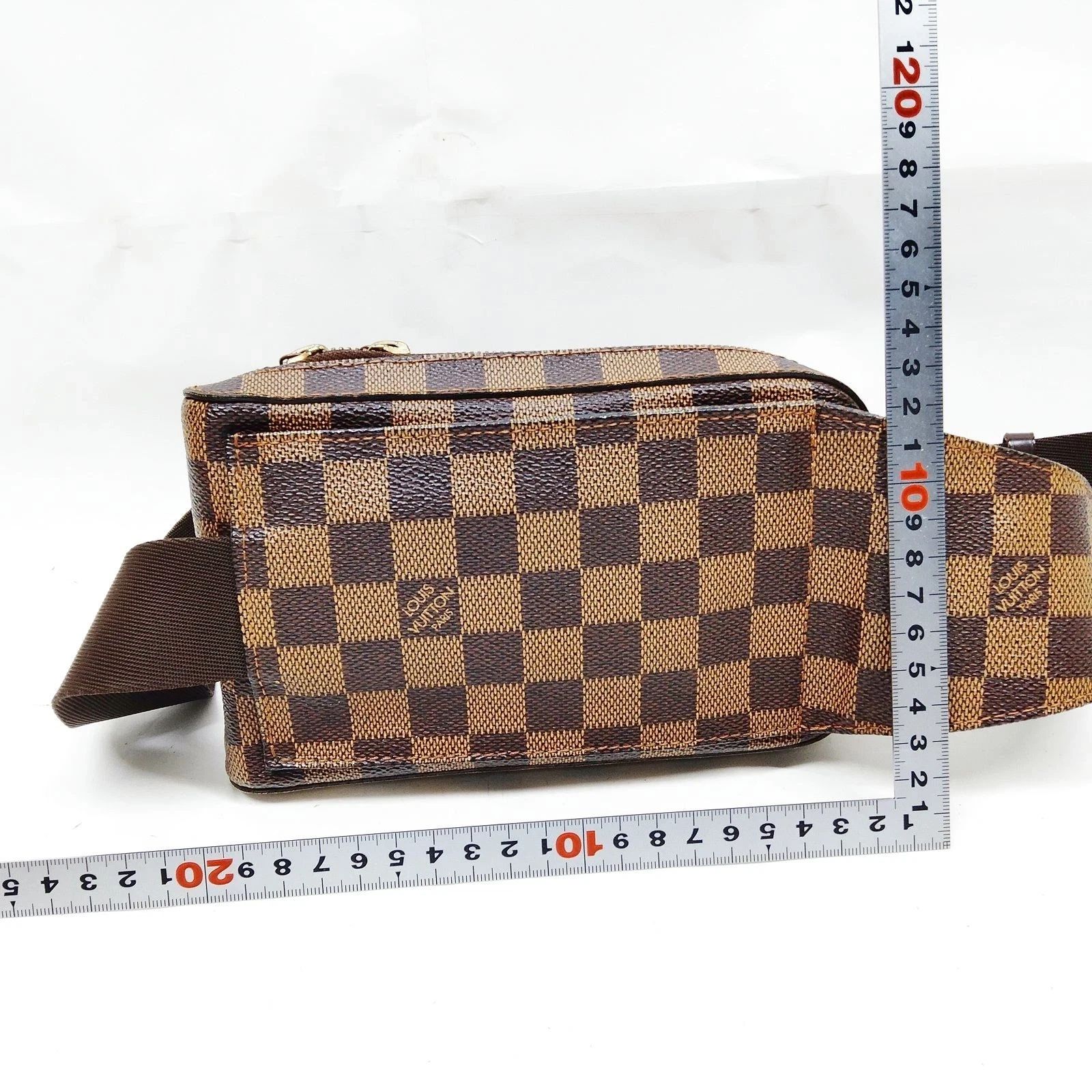 Louis Vuitton Geronimos Damier Ebene Bum Bag Sling Crossbody Waist Bag — photo 3