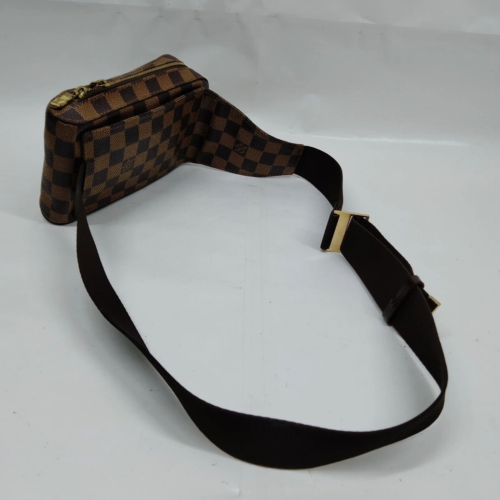 Louis Vuitton Geronimos Damier Ebene Bum Bag Sling Crossbody Waist Bag — photo 4