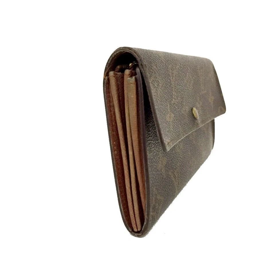 Louis Vuitton Monogram Long Wallet Snap Flap — photo 5