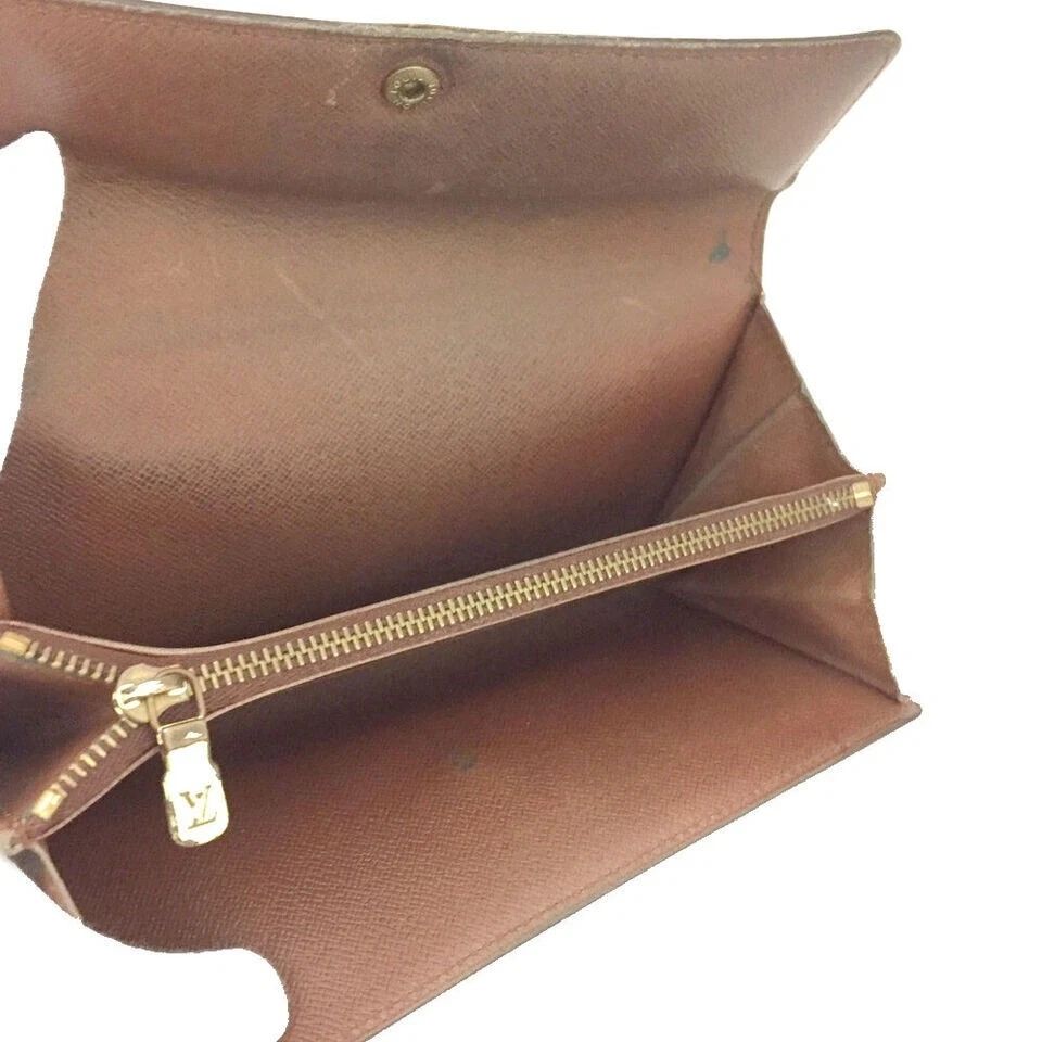 Louis Vuitton Monogram Long Wallet Snap Flap — photo 7