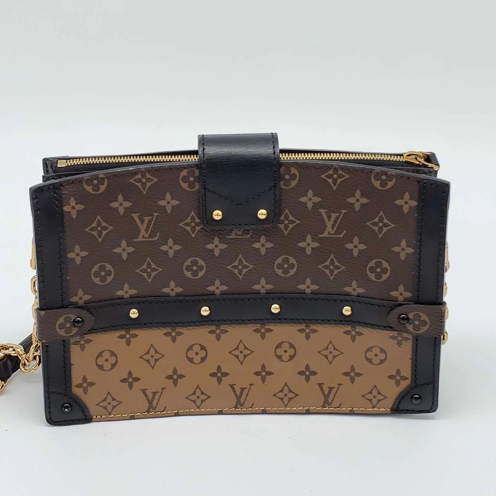 Louis Vuitton Petite Malle Trunk Monogram Crossbody Bag — photo 3