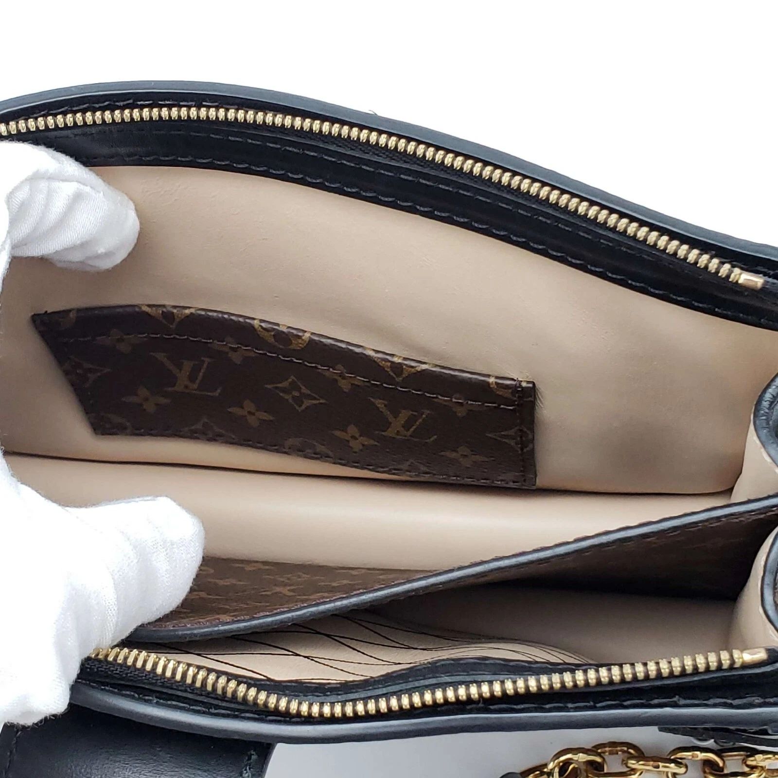 Louis Vuitton Petite Malle Trunk Monogram Crossbody Bag — photo 9