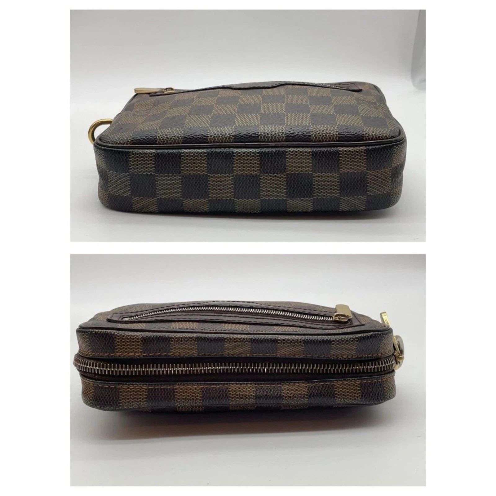 Louis Vuitton Pochette Billet Macao Damier Ebene Clutch Wristlet — photo 5