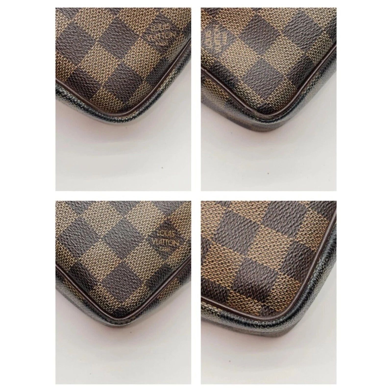 Louis Vuitton Pochette Billet Macao Damier Ebene Clutch Wristlet — photo 6