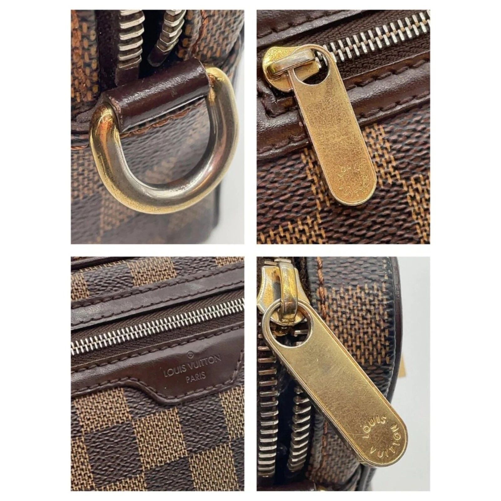 Louis Vuitton Pochette Billet Macao Damier Ebene Clutch Wristlet — photo 7