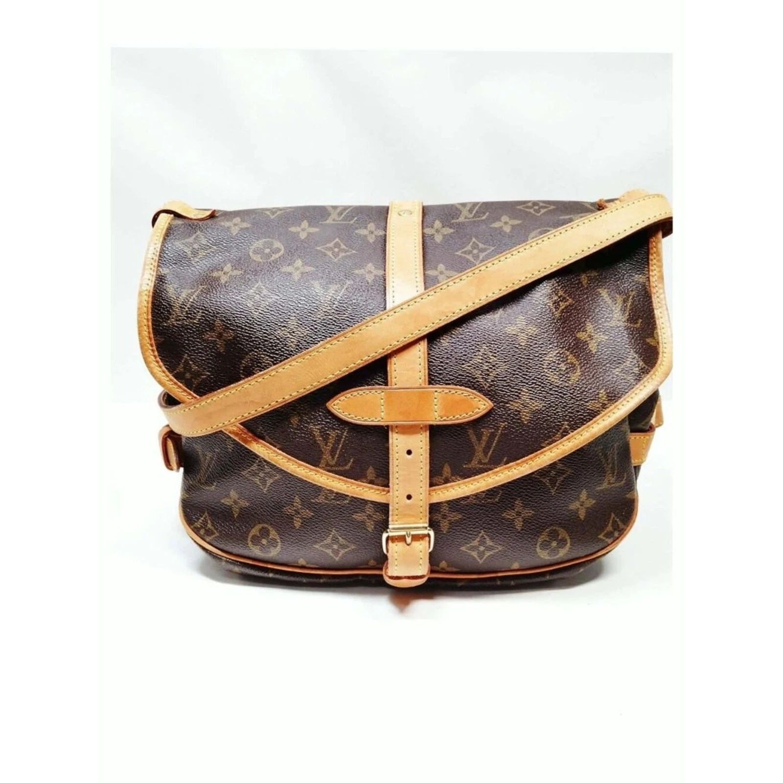 Louis Vuitton Saumur 30 Monogram Crossbody Saddle Bag LV Messenger — photo 2