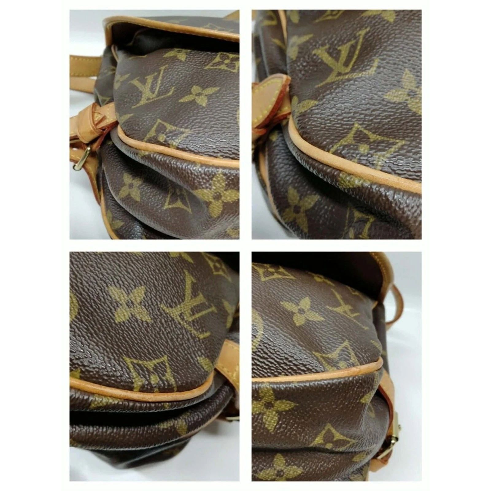Louis Vuitton Saumur 30 Monogram Crossbody Saddle Bag LV Messenger — photo 7