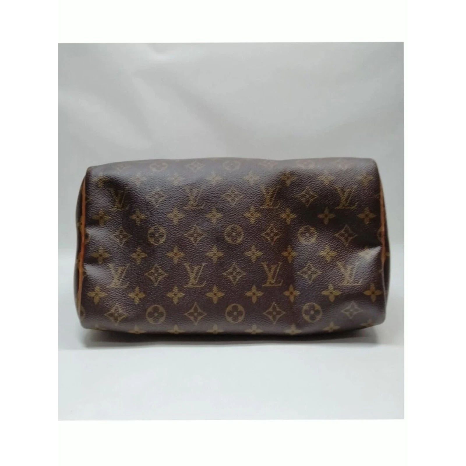 Louis Vuitton Speedy 30 Monogram Canvas Brown LV Handbag — photo 5