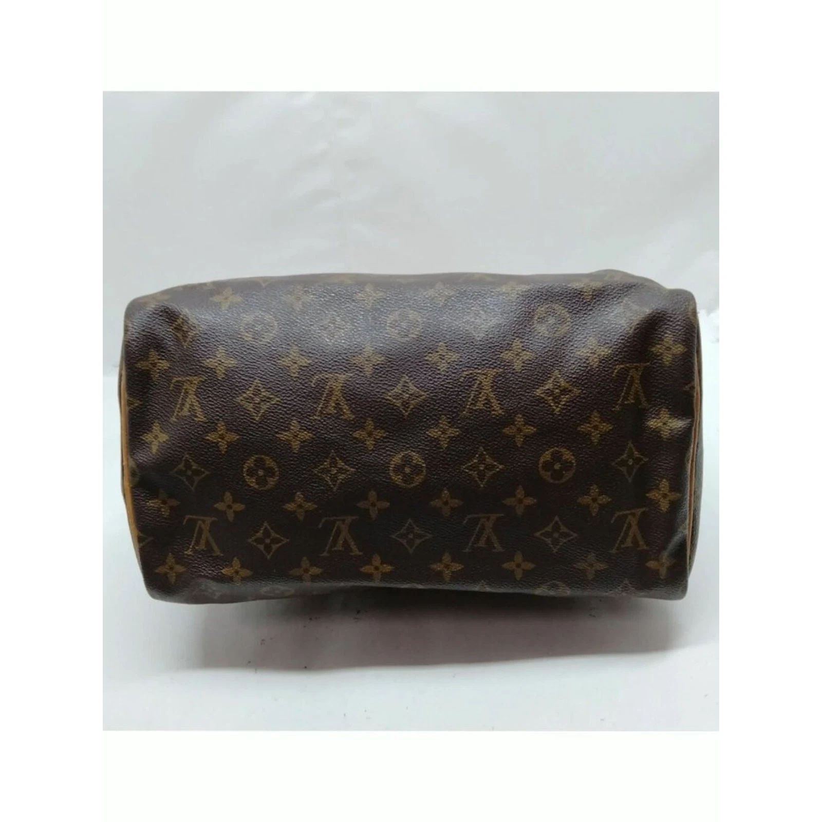 Louis Vuitton Speedy 30 Monogram Canvas Brown Handbag — photo 6