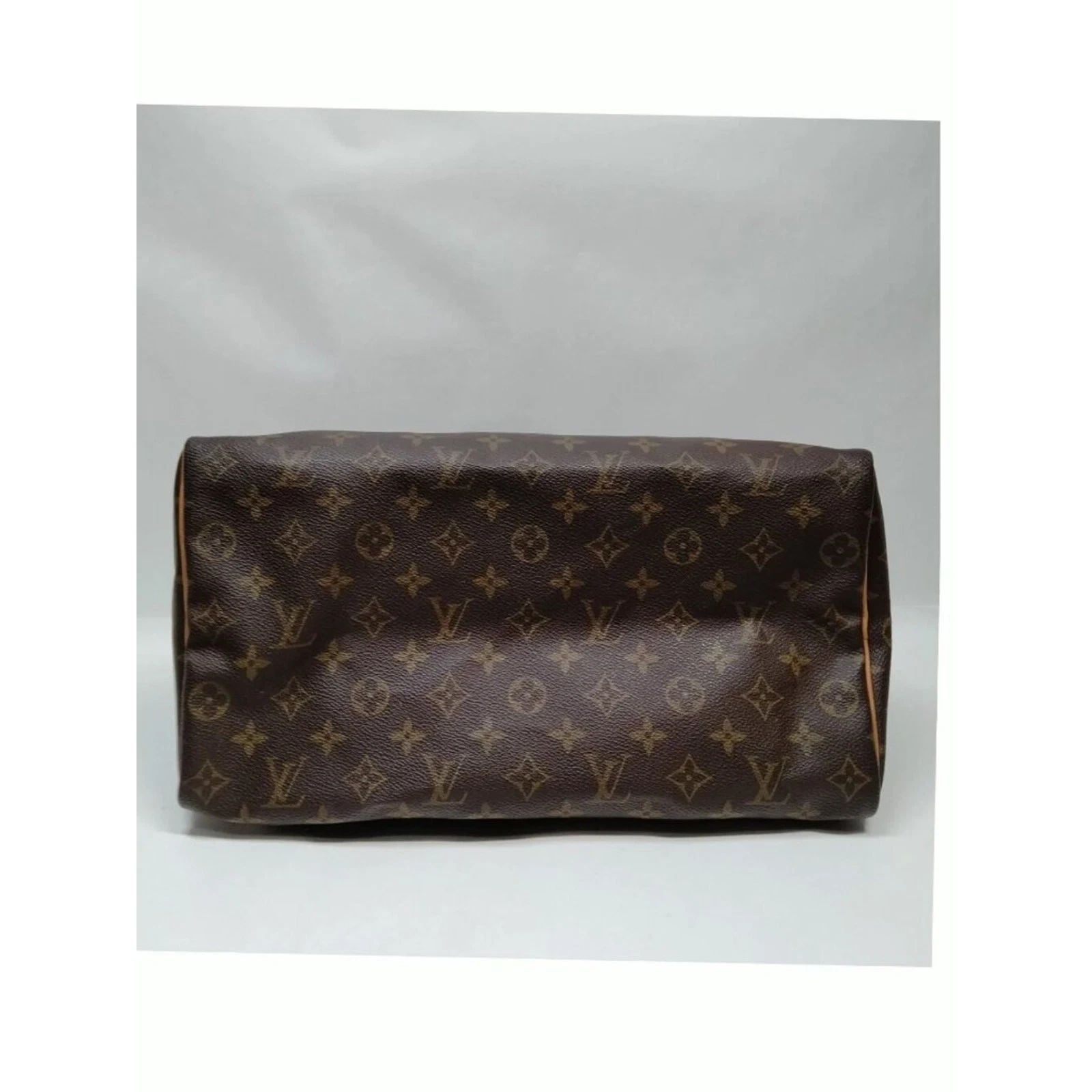 Louis Vuitton Speedy 35 Monogram Brown Canvas LV Handbag — photo 5