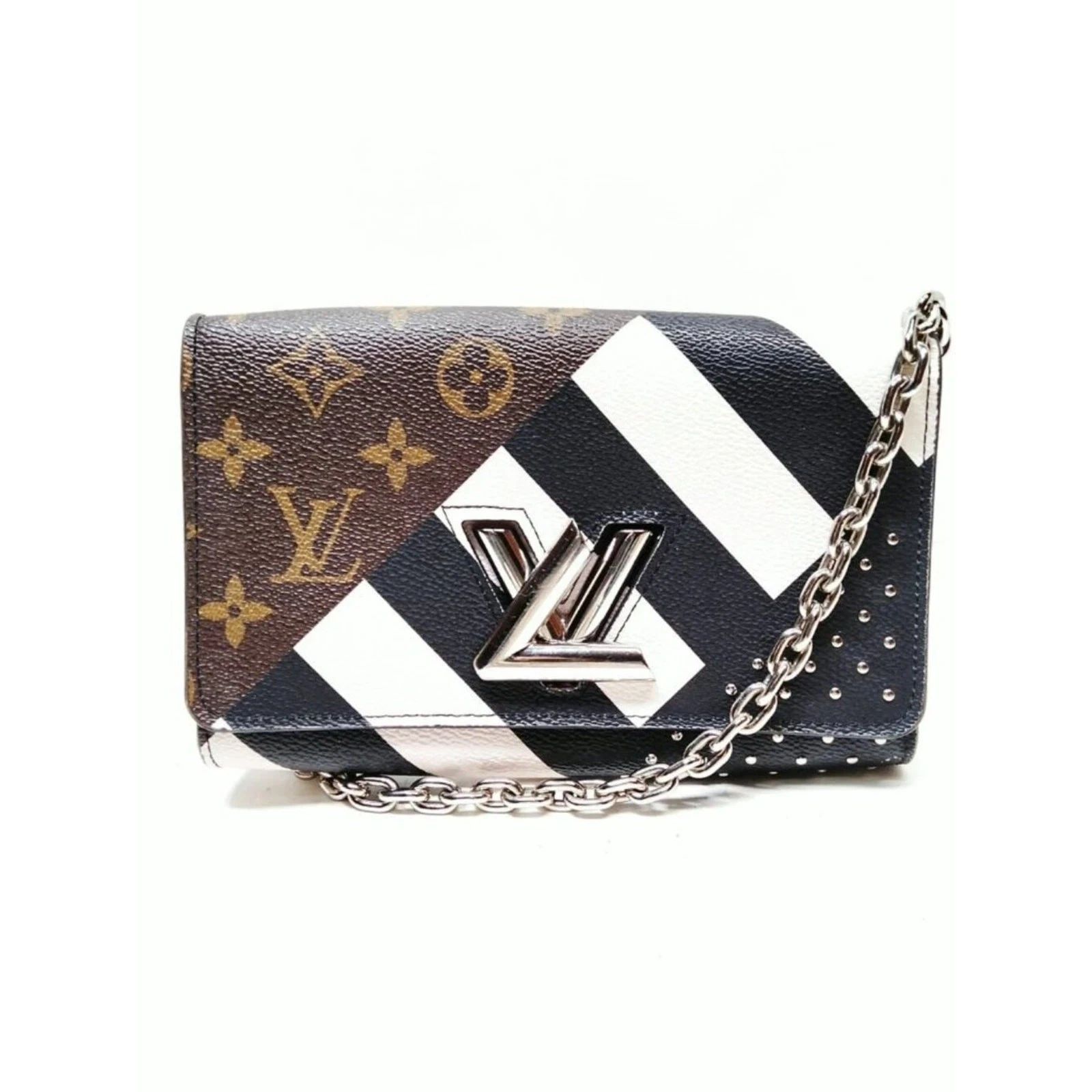 Louis Vuitton Twist Chain Bag Monogram Stripe LV Crossbody — photo 2