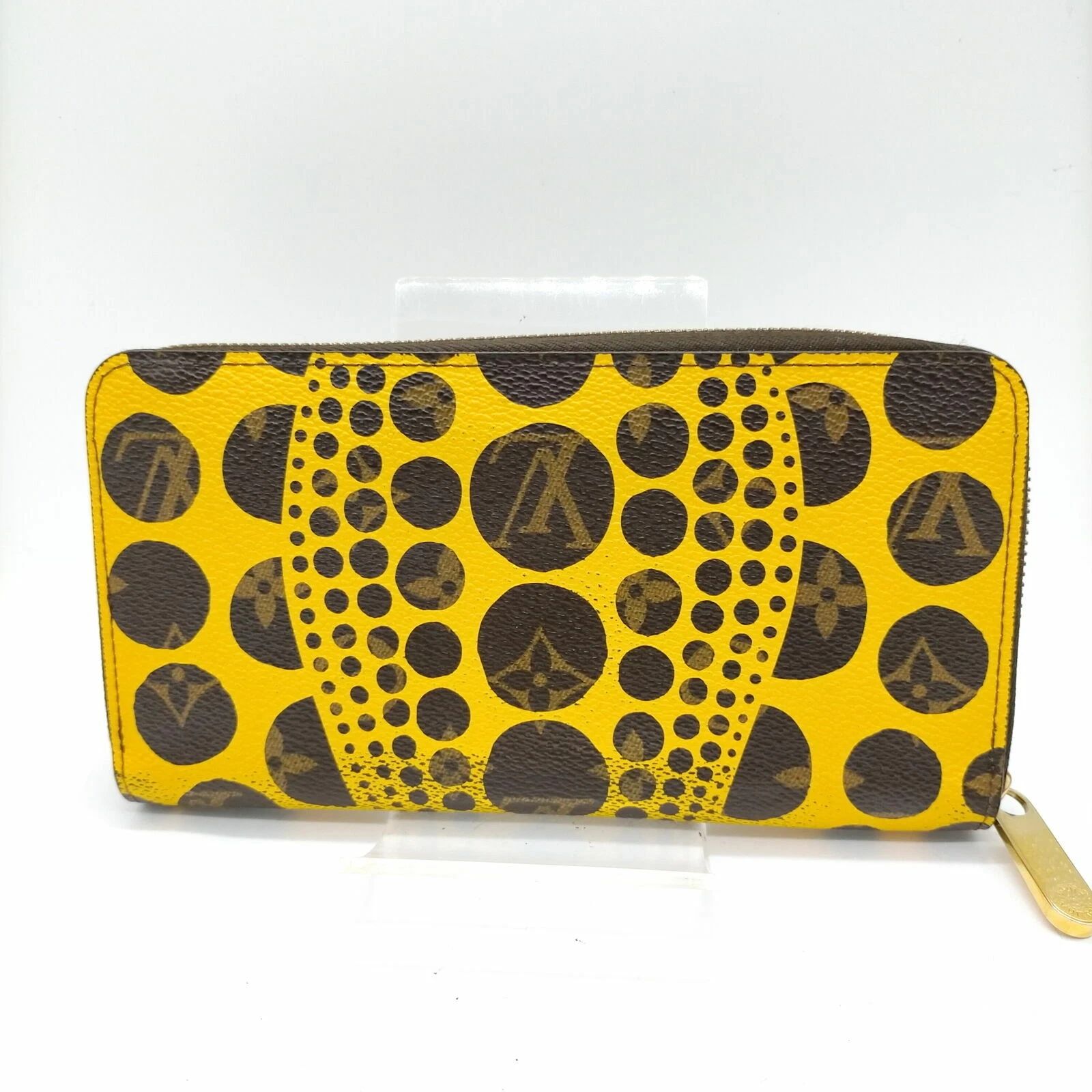 Louis Vuitton Yayoi Kusama Zippy Wallet Yellow Monogram Dots — photo 3