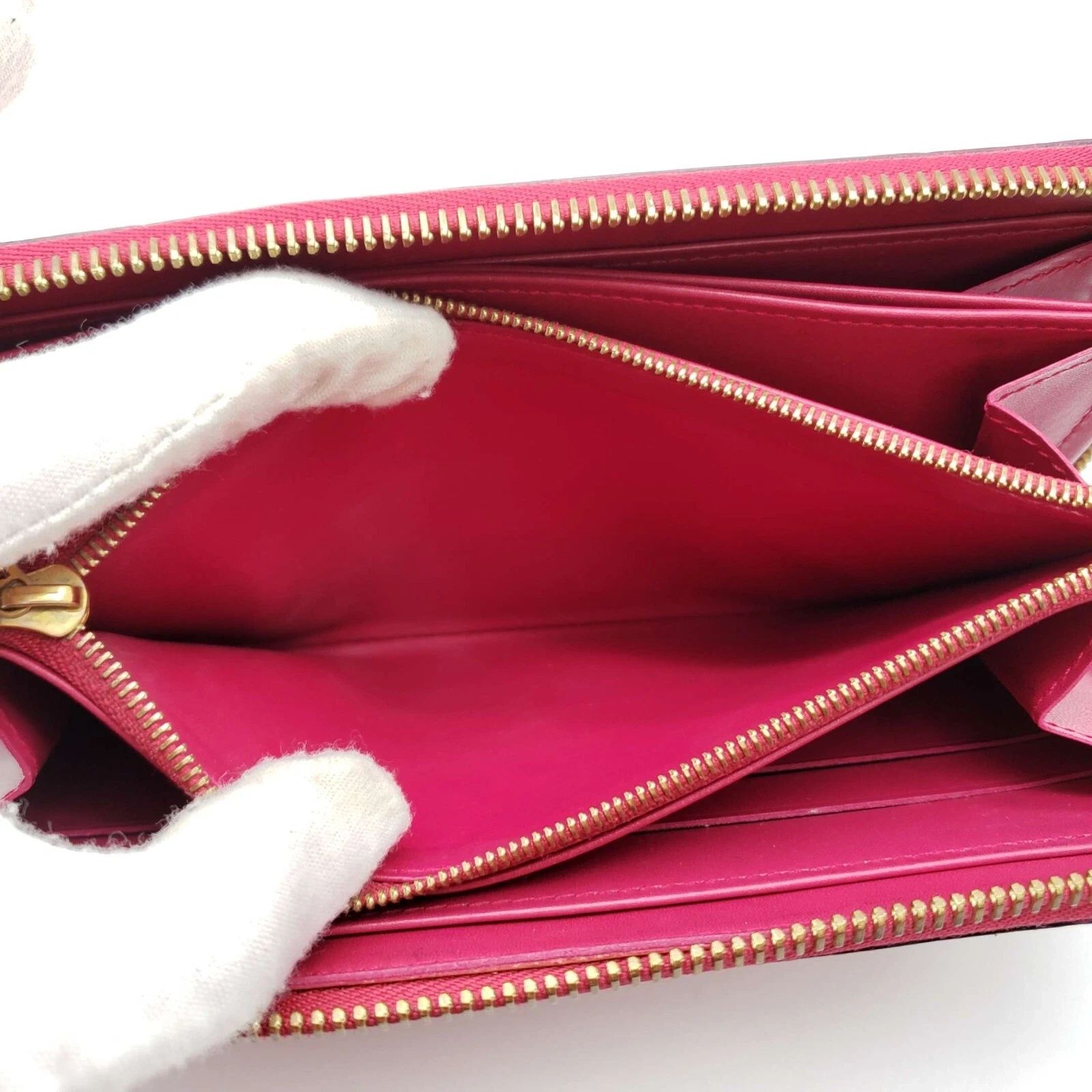 Louis Vuitton Zippy Wallet Vernis Red Patent Leather — photo 8
